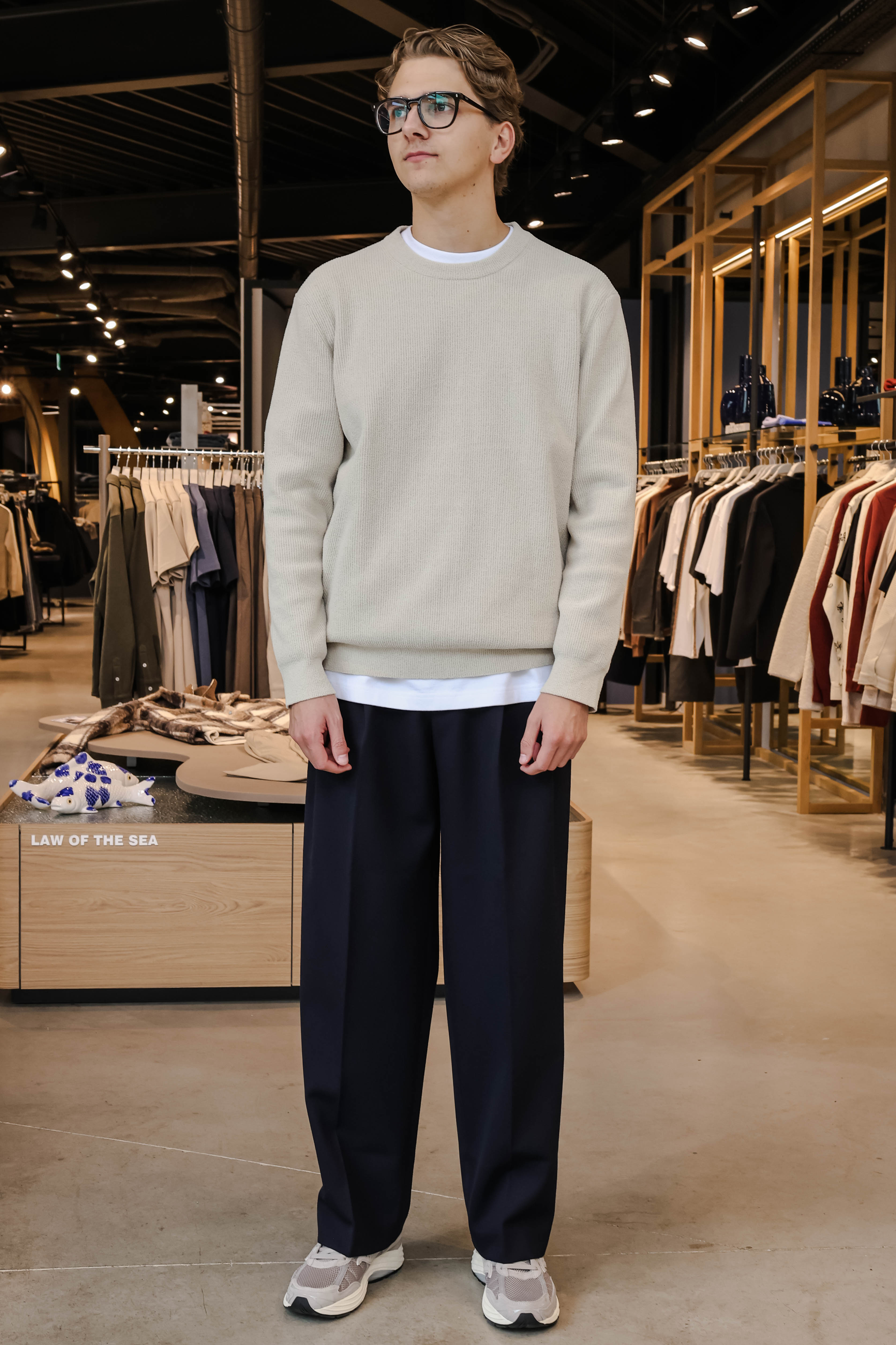 NN.07 Heren T-shirt Beige 2