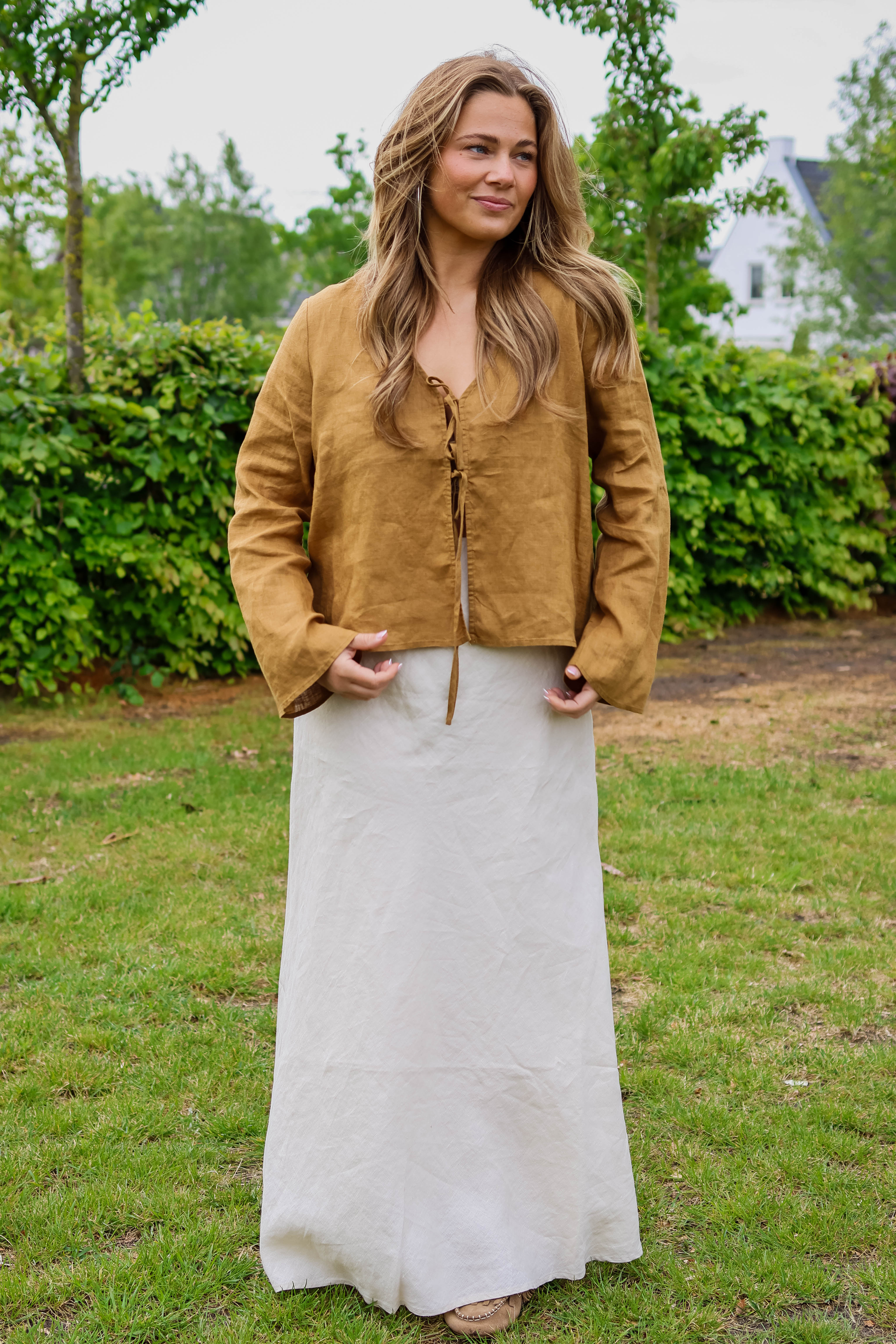 JC Sophie Dames Rok Beige 2