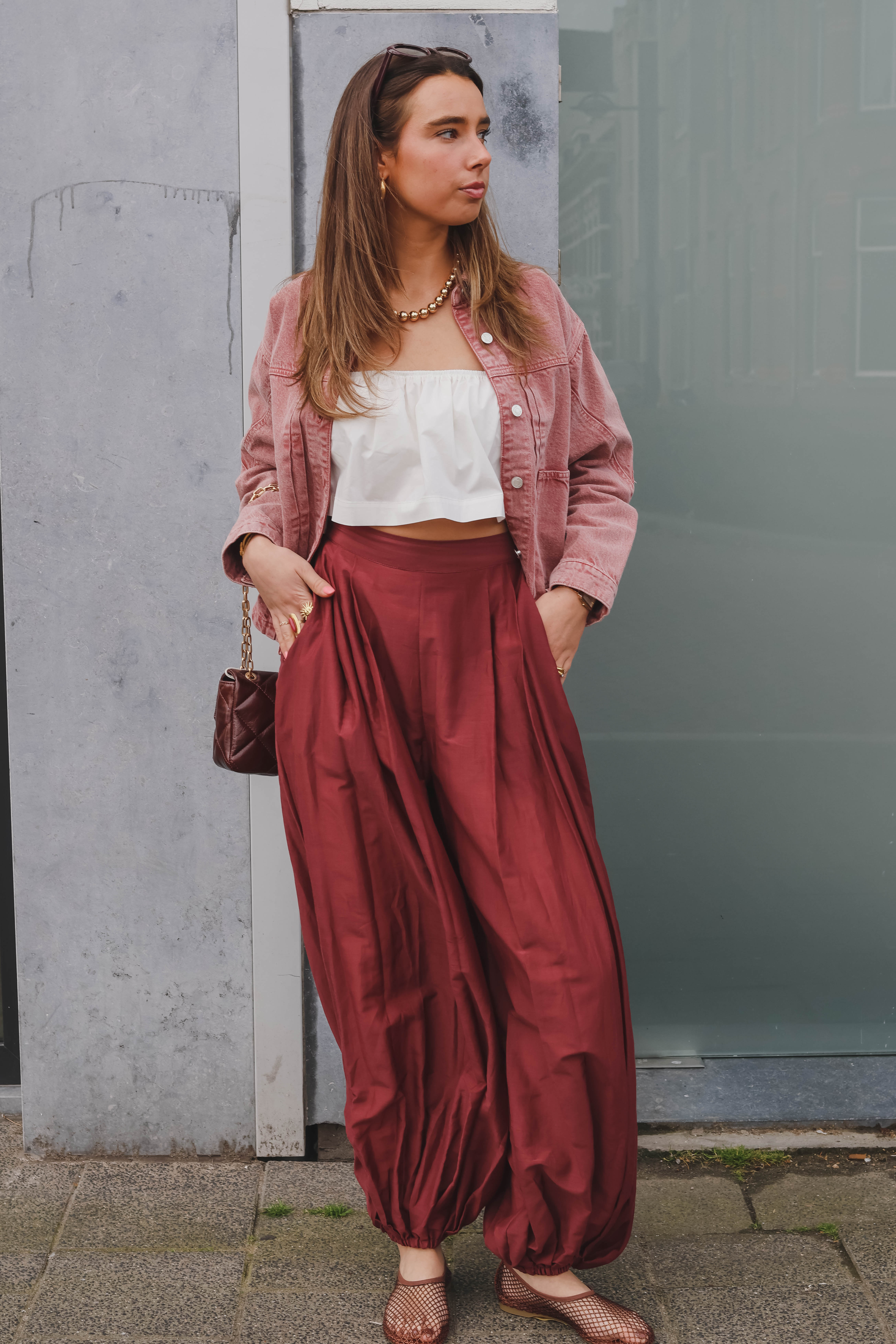 Loavies Dames Jurk Roze 2