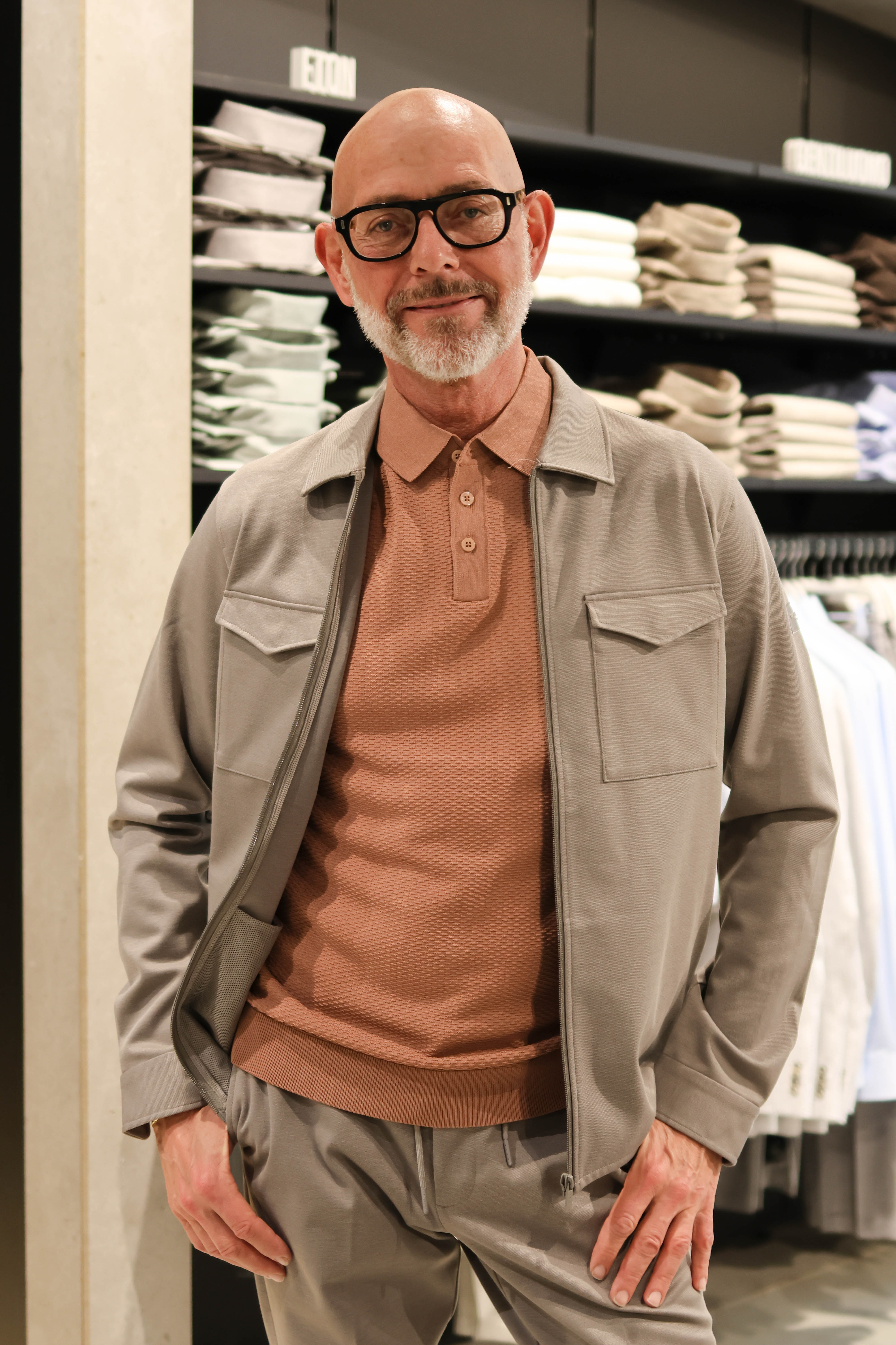 Cavallaro Heren Overshirt Bruin 1