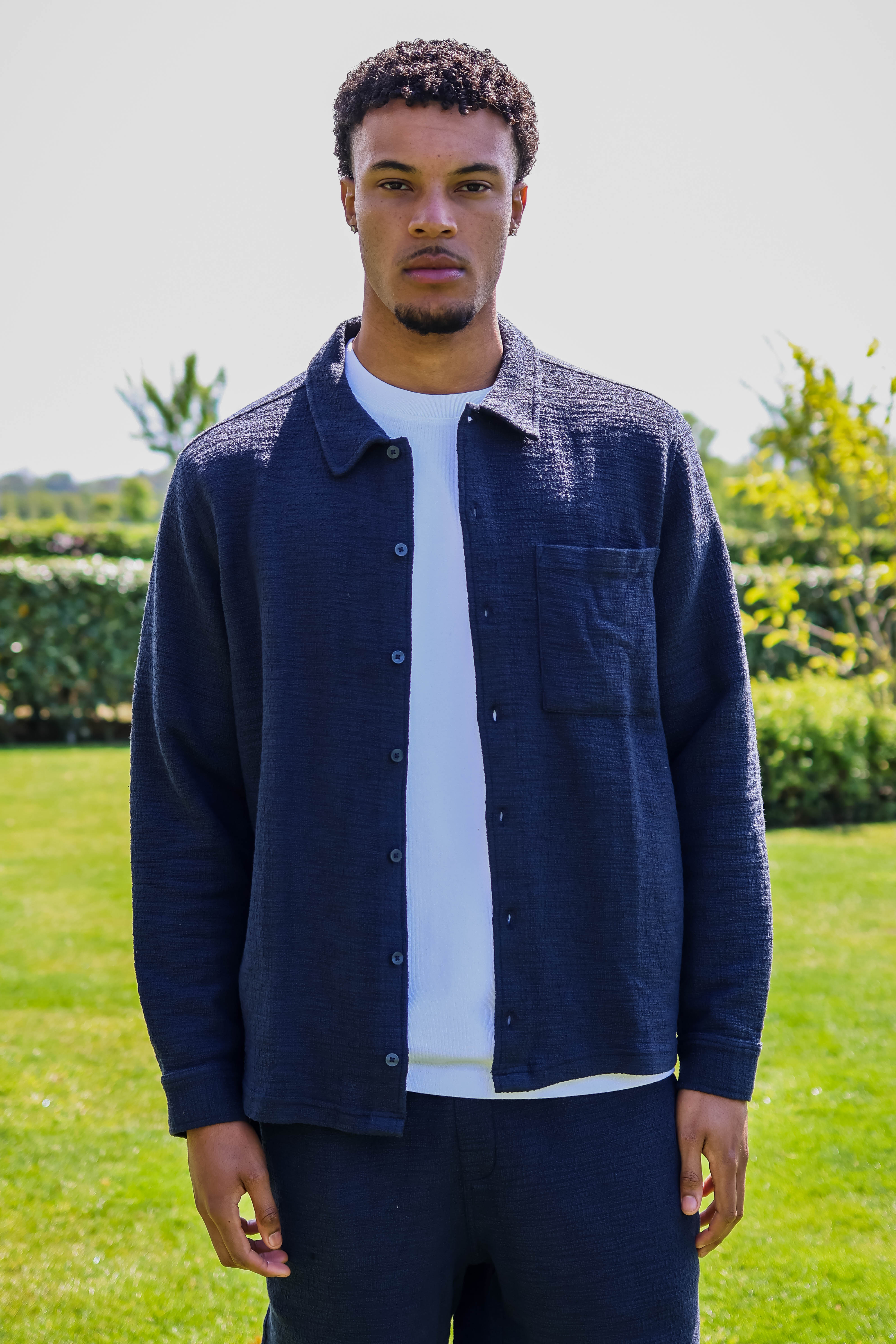 Samsoe Samsoe Heren Vest Blauw 1