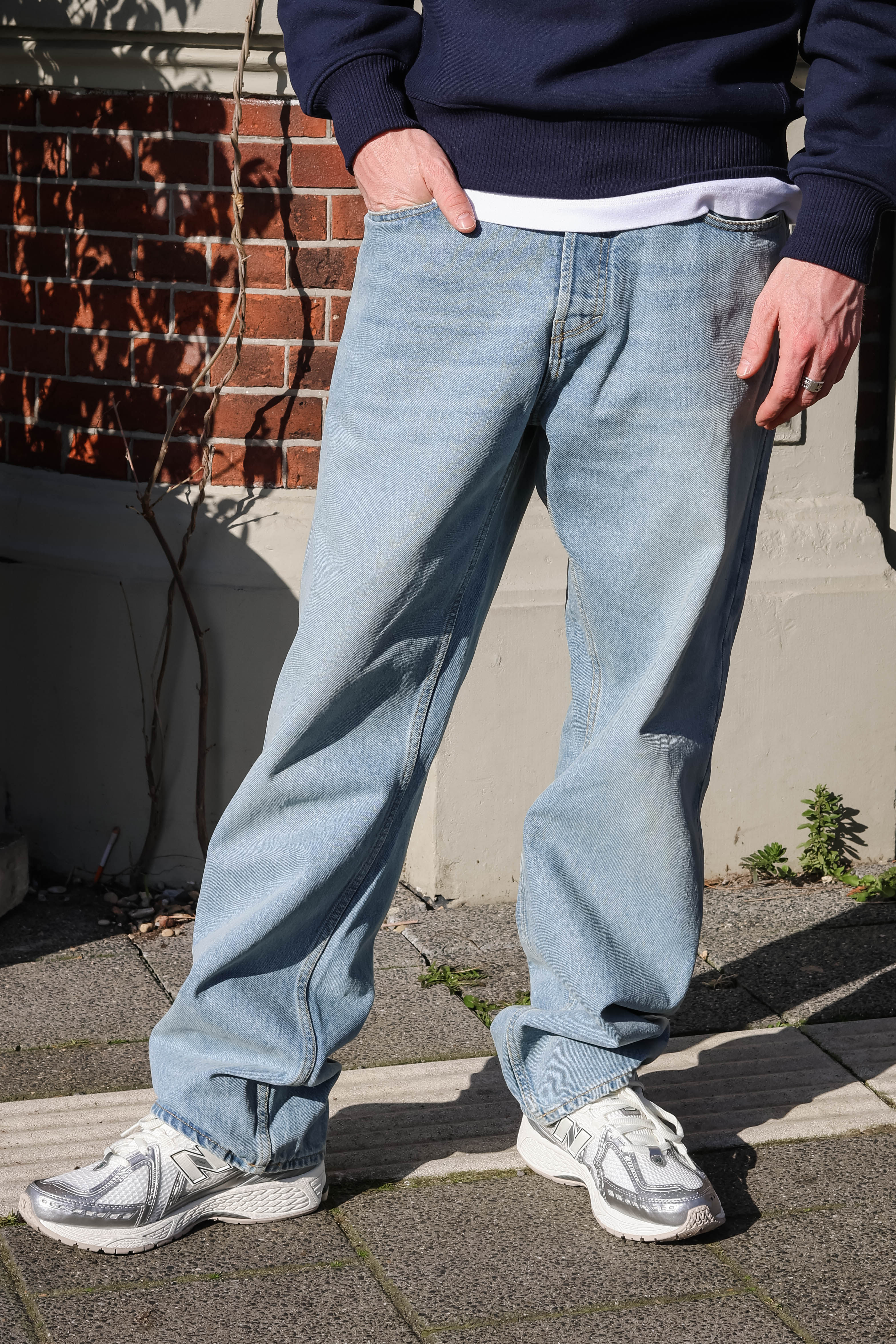 Tenue. Heren Jeans Blauw 1