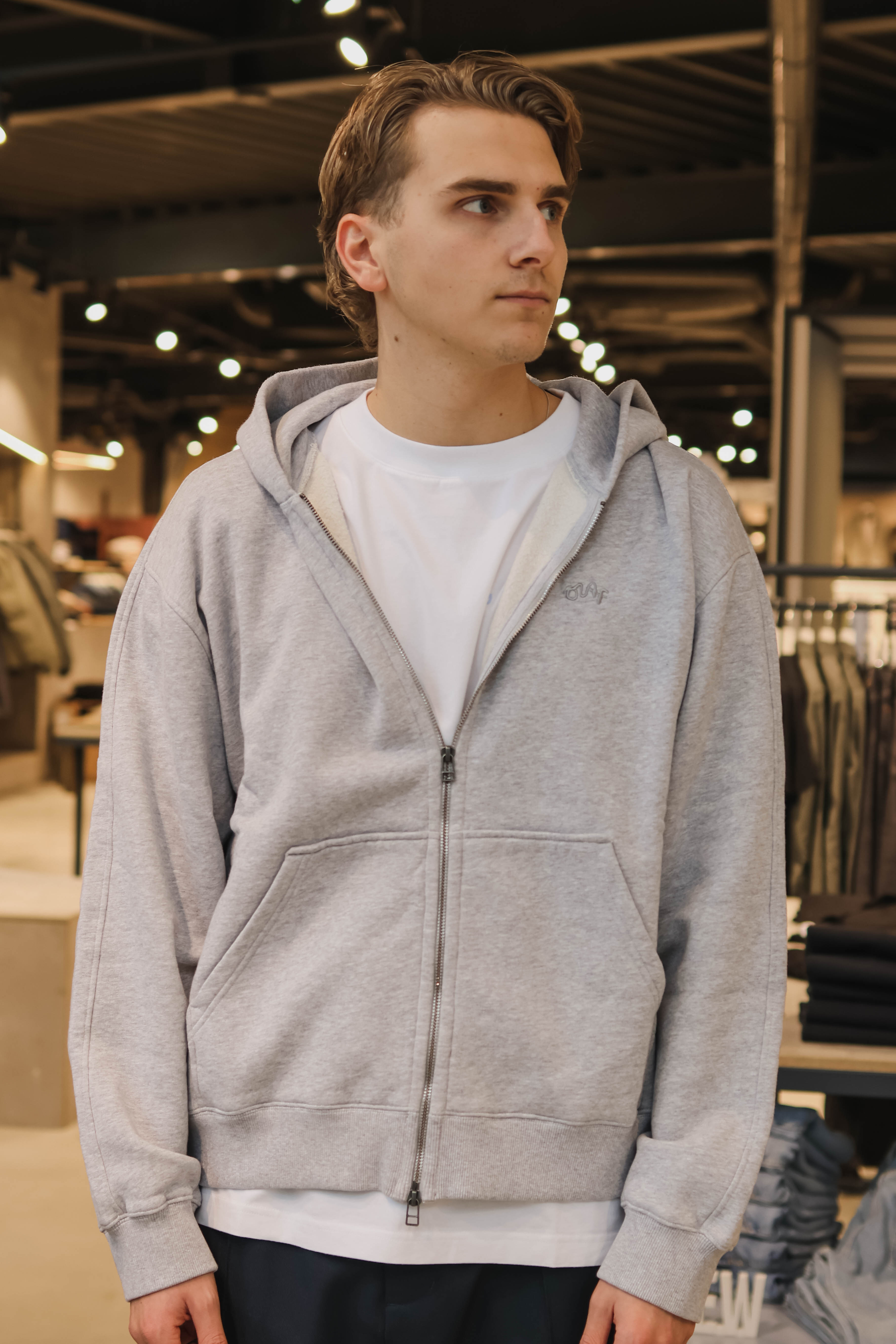 OLAF Heren Vest Grijs 1