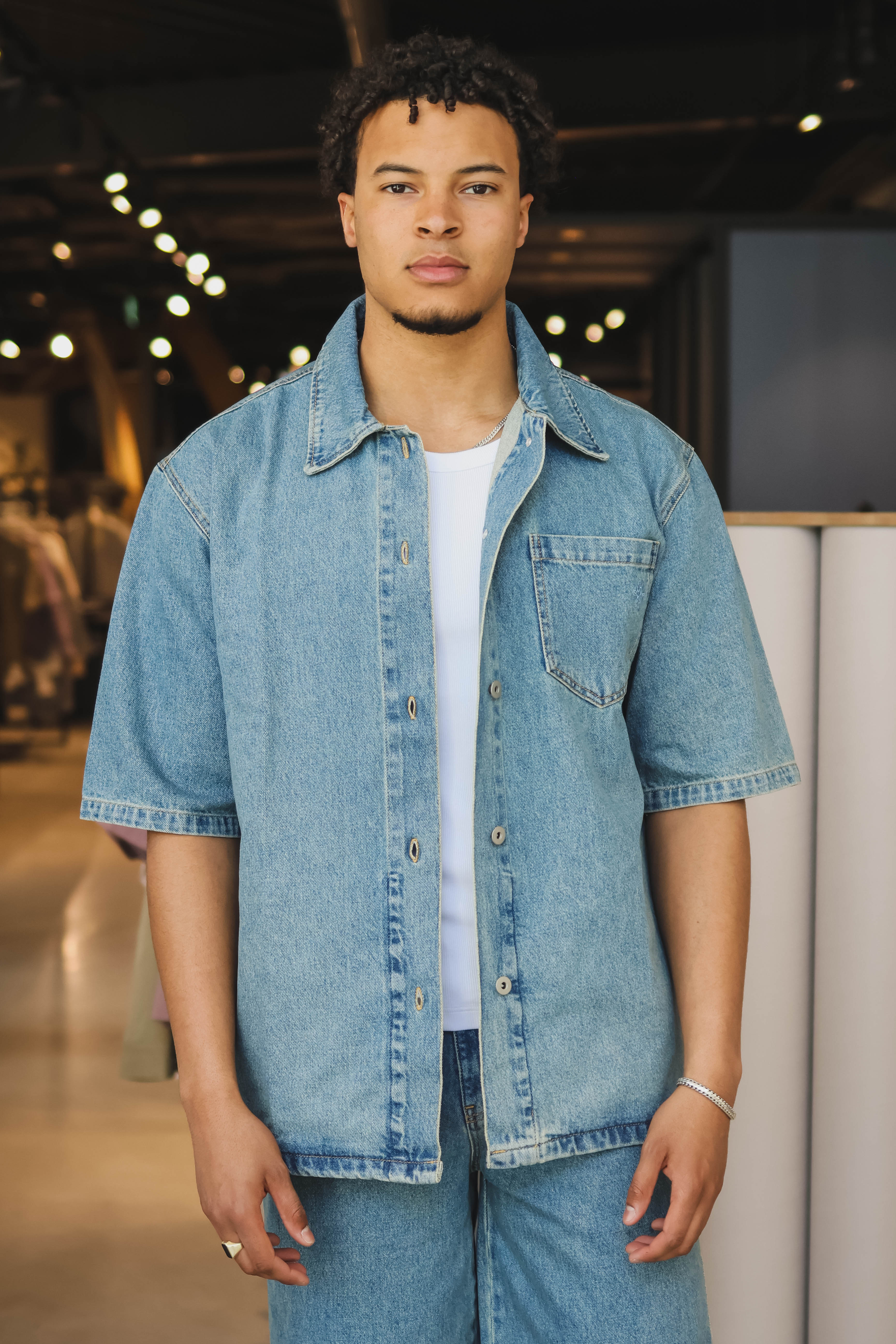 OLAF Dames Blazer Lichtblauw 1