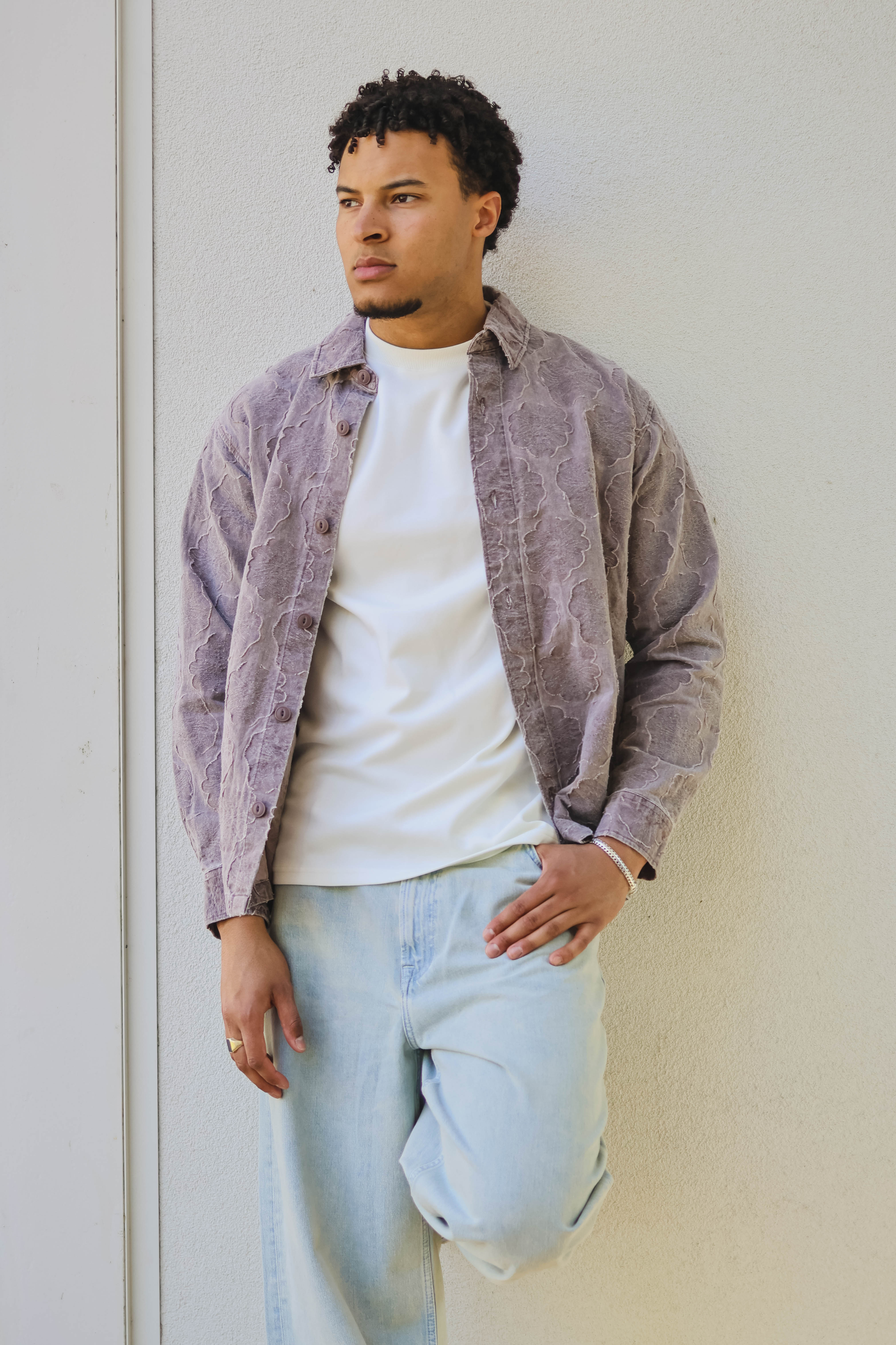 LAW OF THE SEA Heren Overshirt Rood 4
