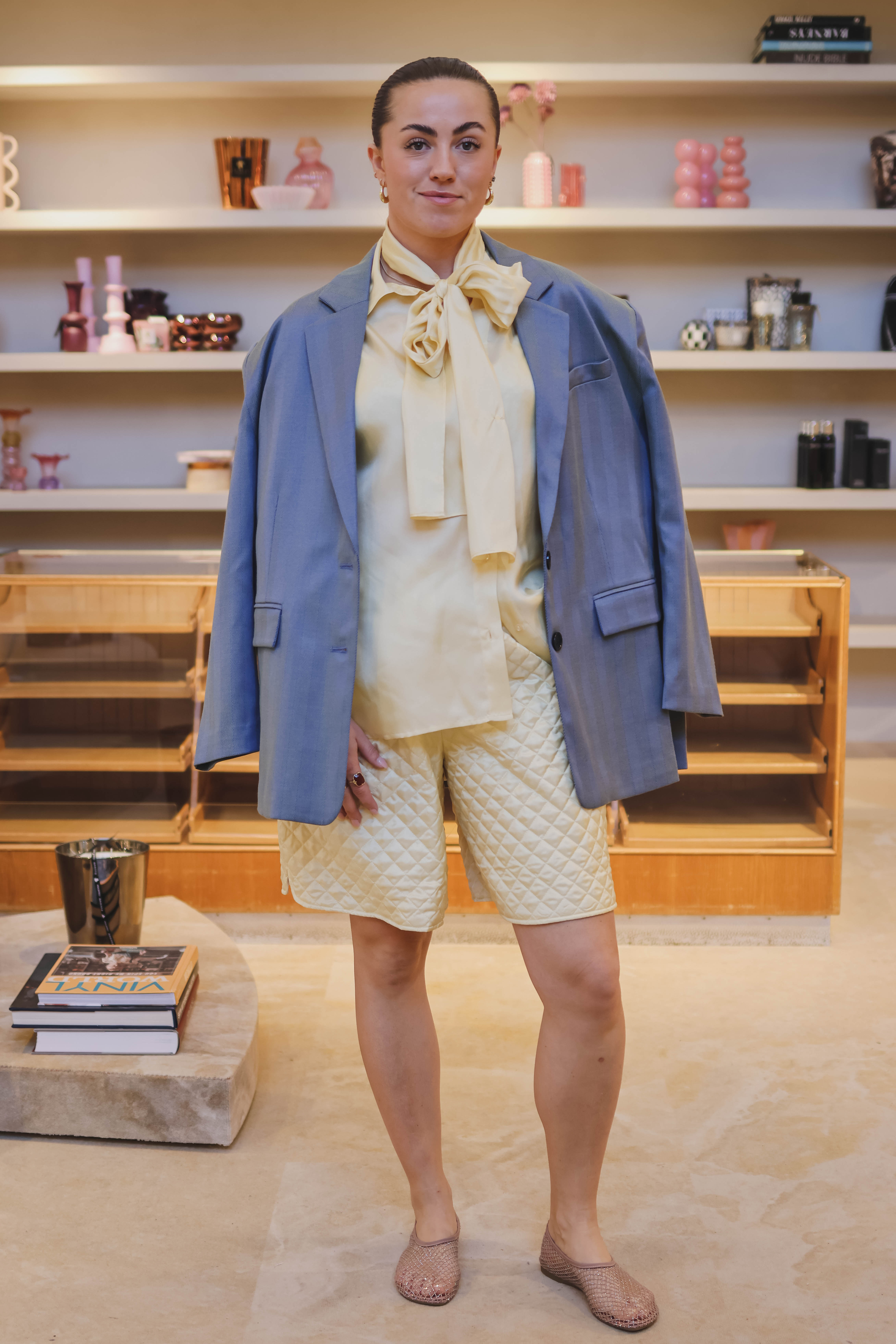 Stella Nova Dames Blouse Geel 2