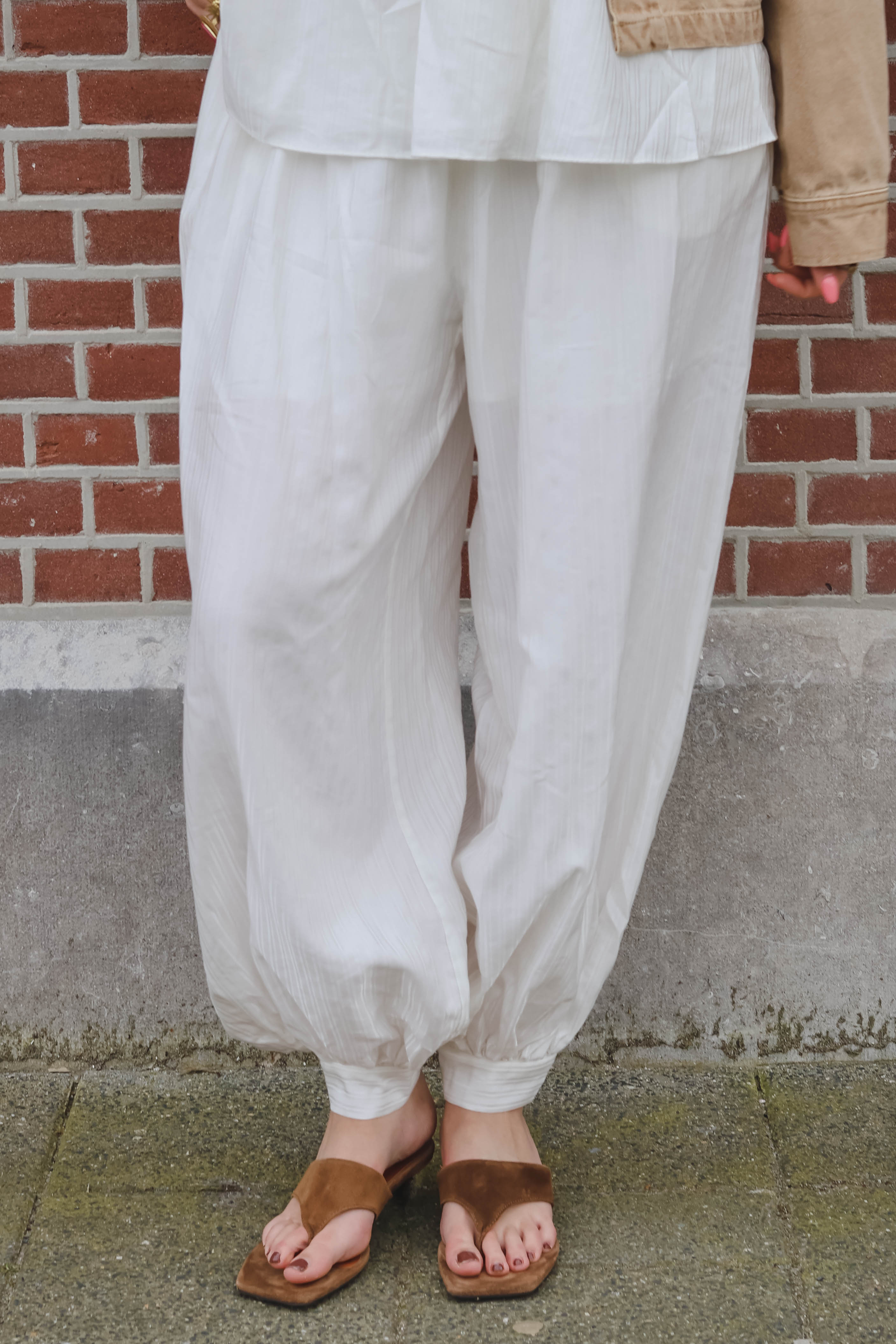 Rotate Dames Broek Wit 1