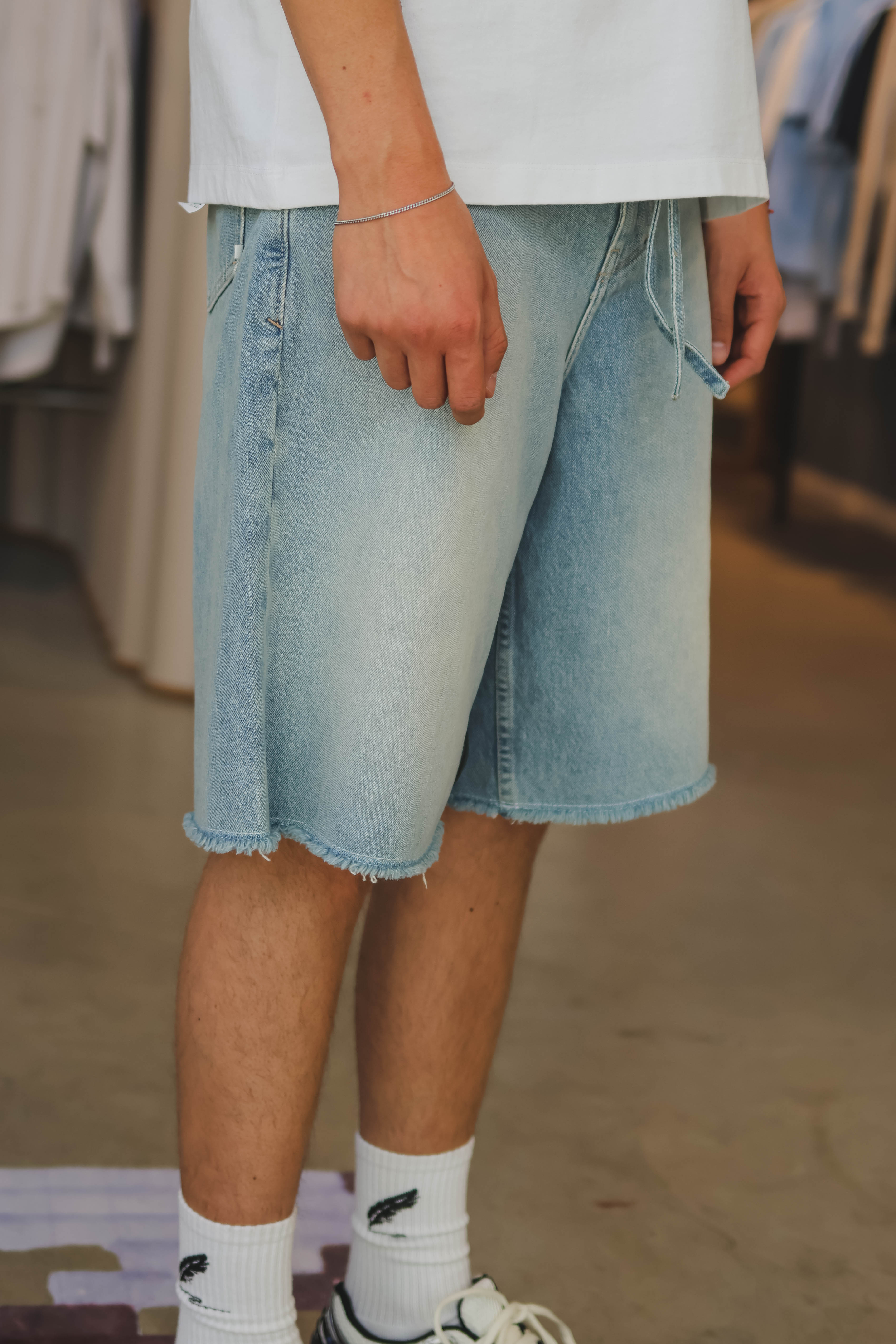 Tenue. Heren Bermuda Blauw 3