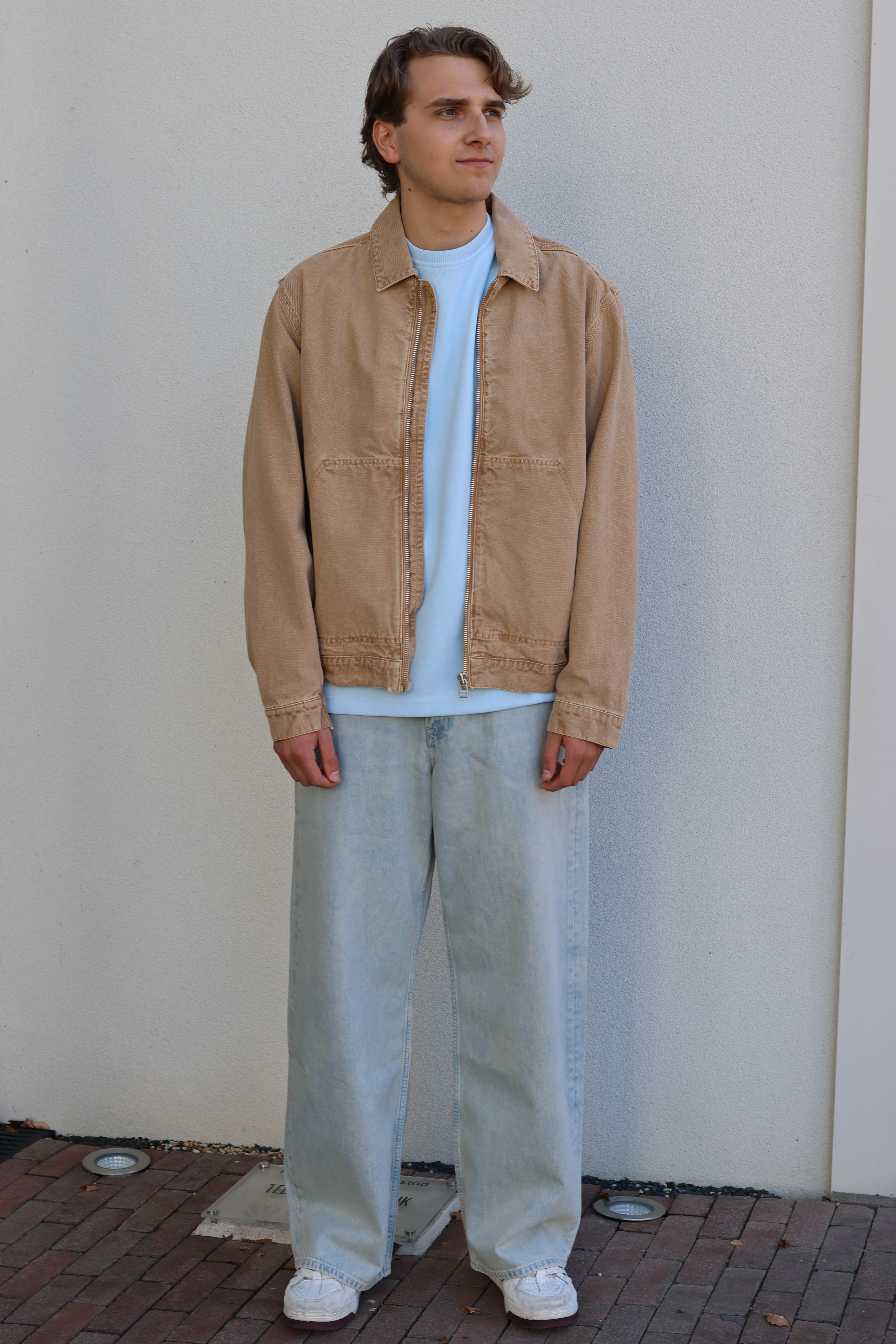 OLAF Heren Overshirt Bruin 3