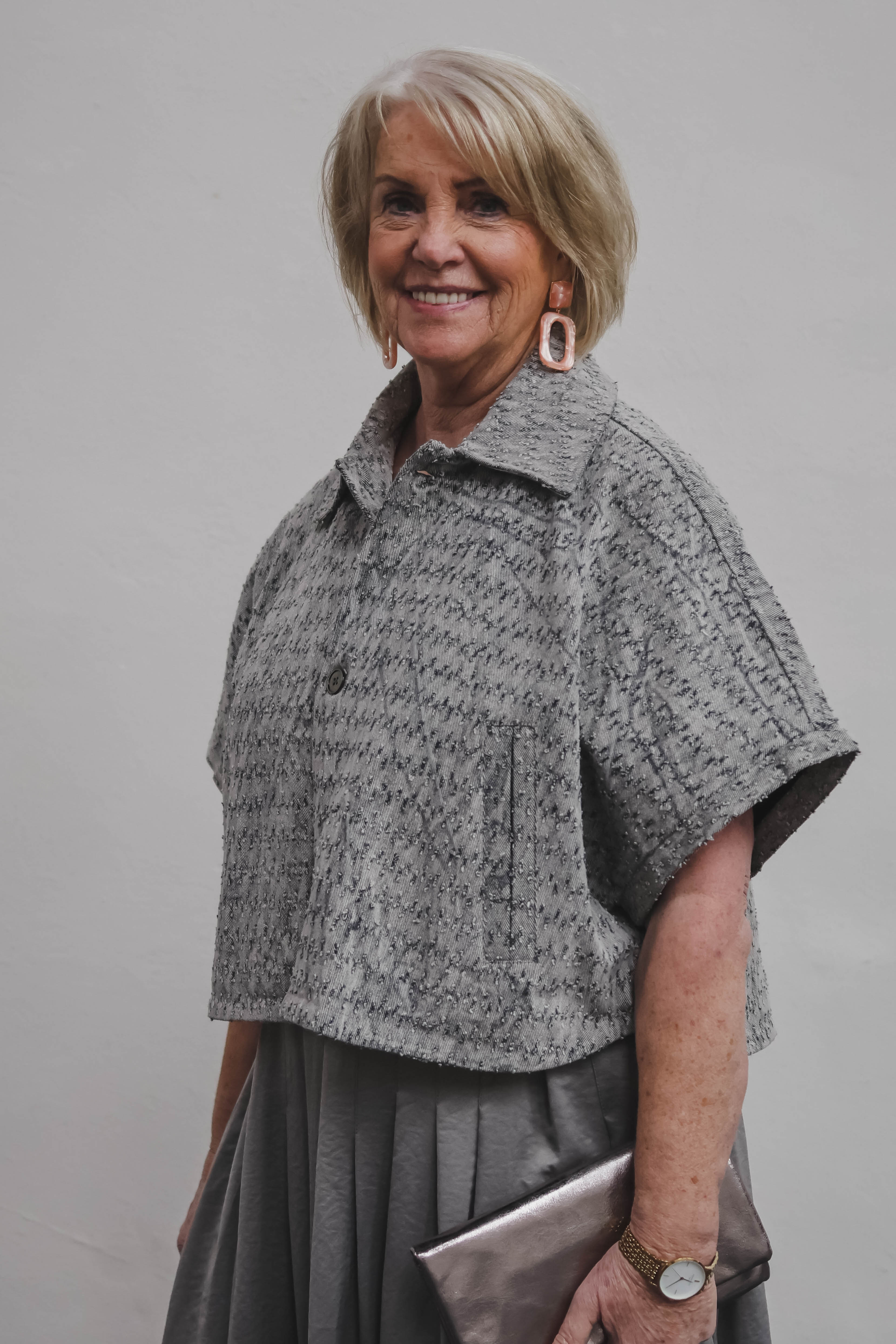 Ruby Tuesday Dames Gilet Grijs 1