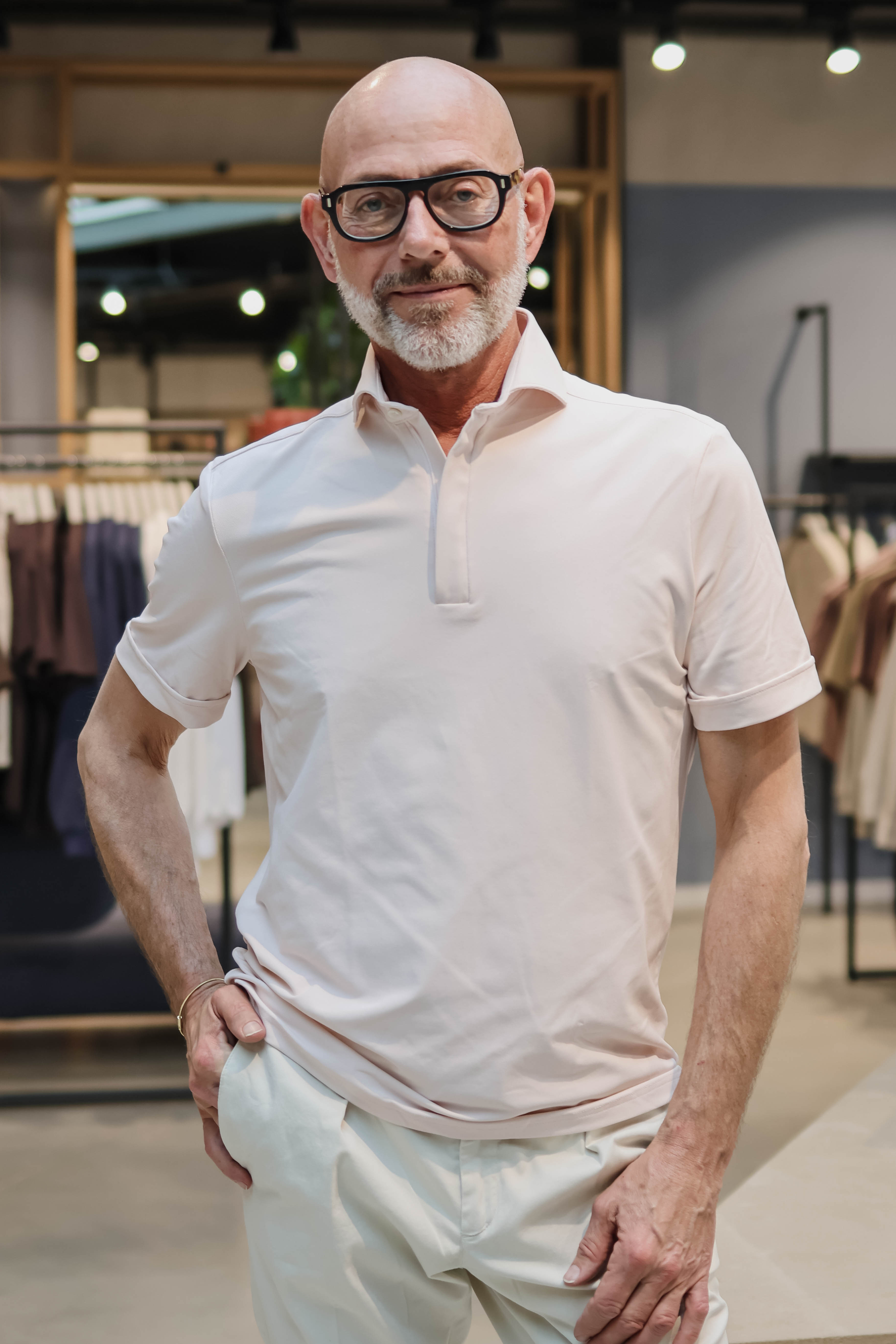 John Miller Heren Polo Korte Mouw Wit 2