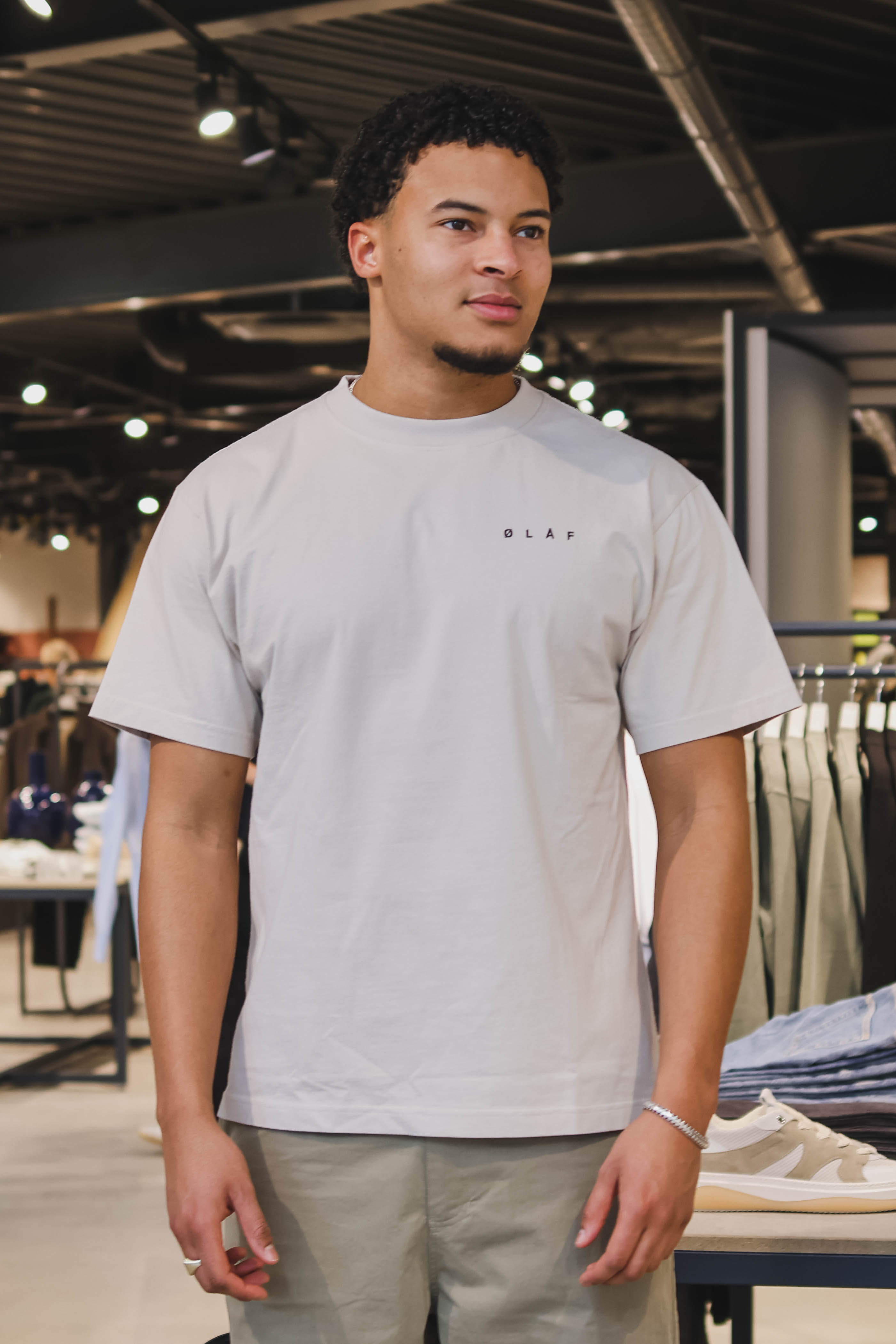 OLAF Heren T-shirt Wit 1