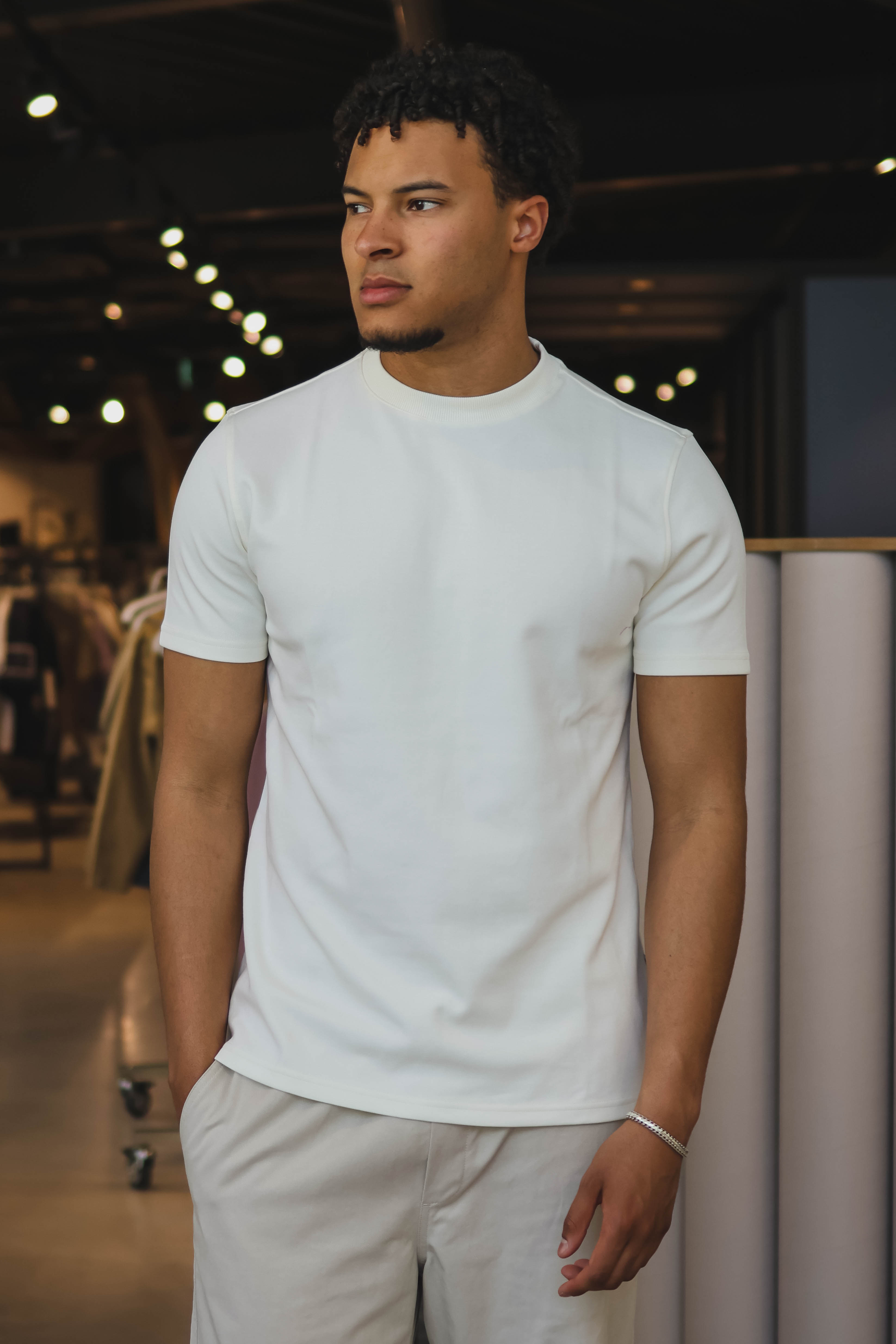 LAW OF THE SEA Heren T-shirt Beige 1