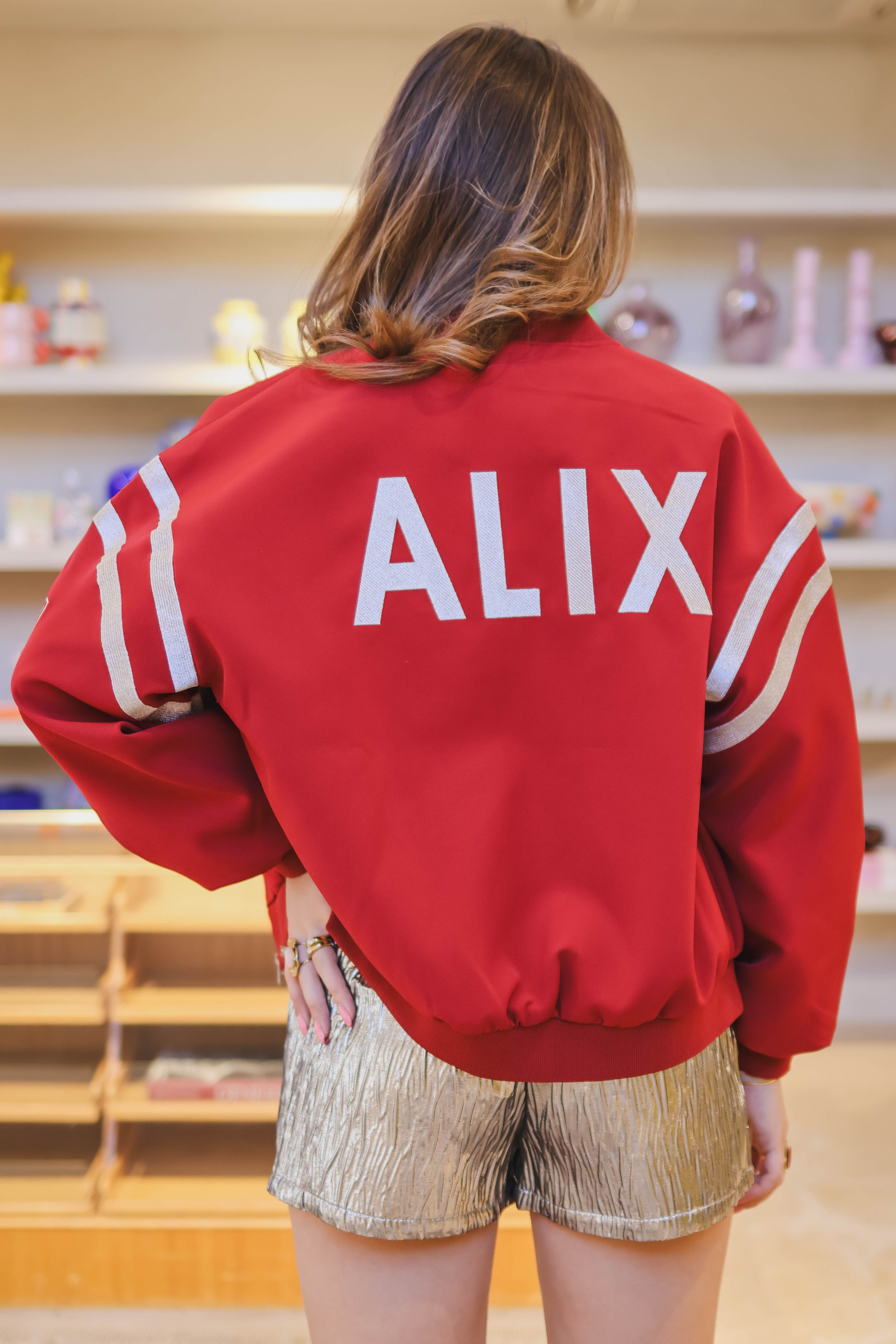Alix the Label Dames Blazer Rood 2