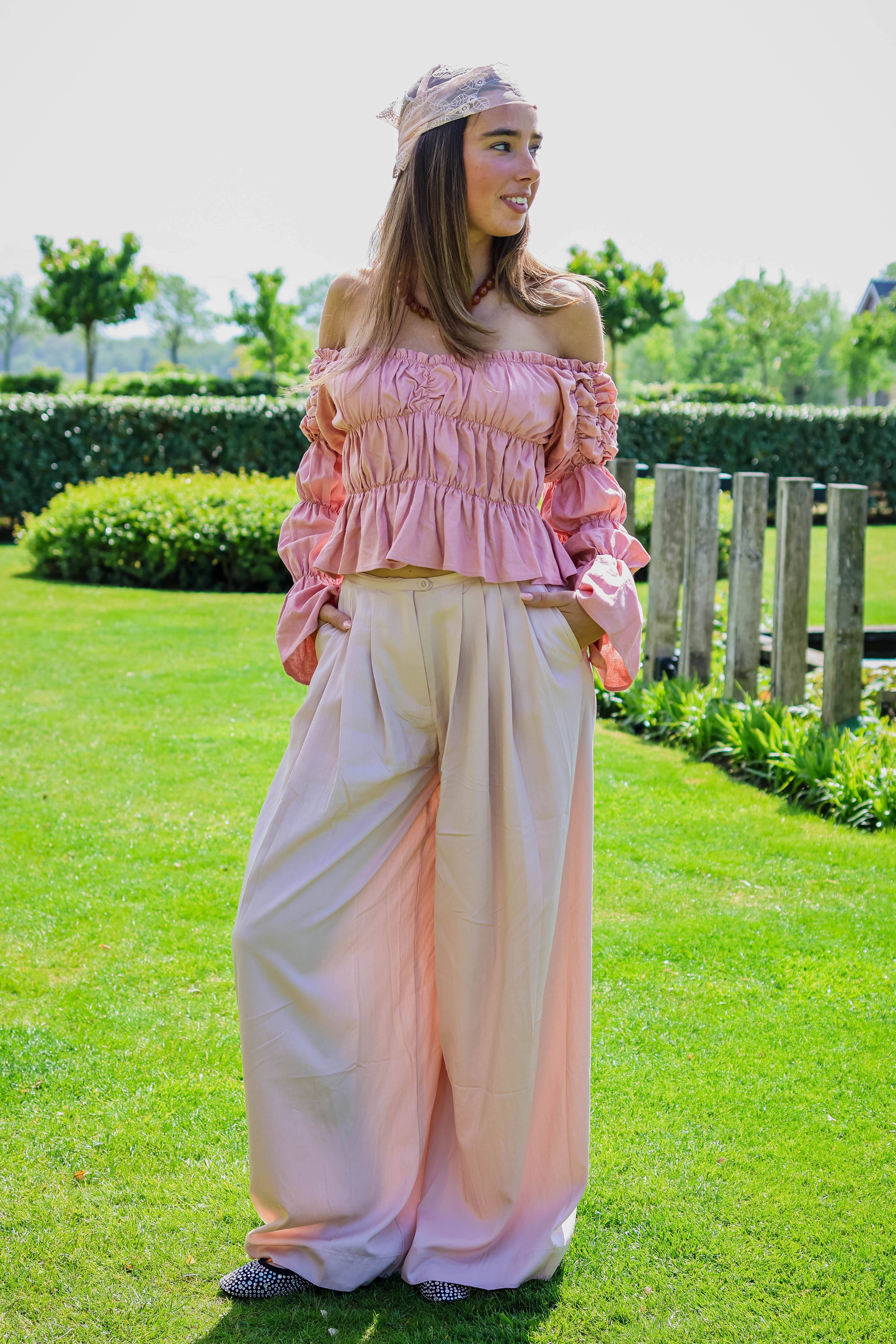 Laagam Dames Top Roze 2
