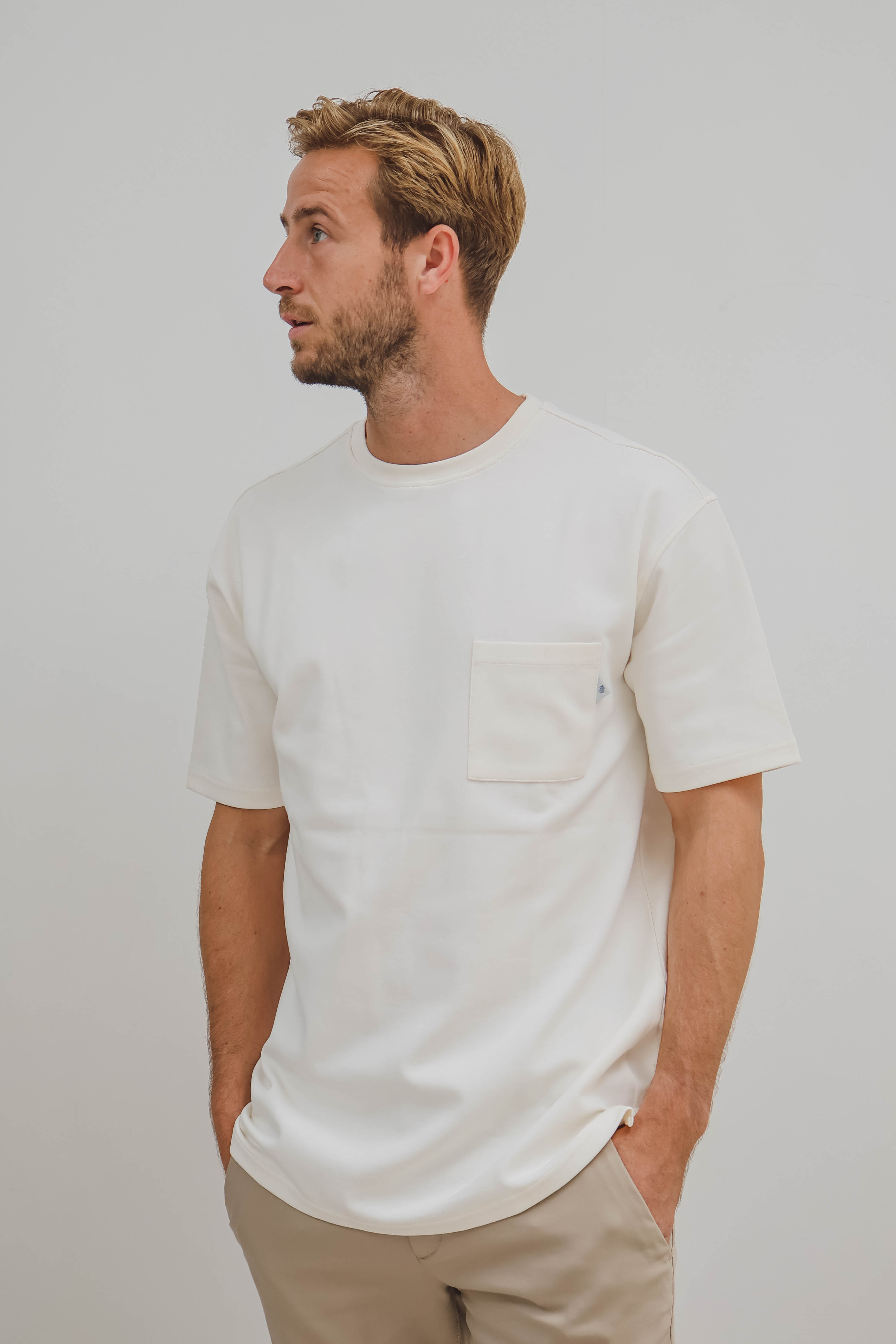 LAW OF THE SEA Heren T-shirt Beige 1