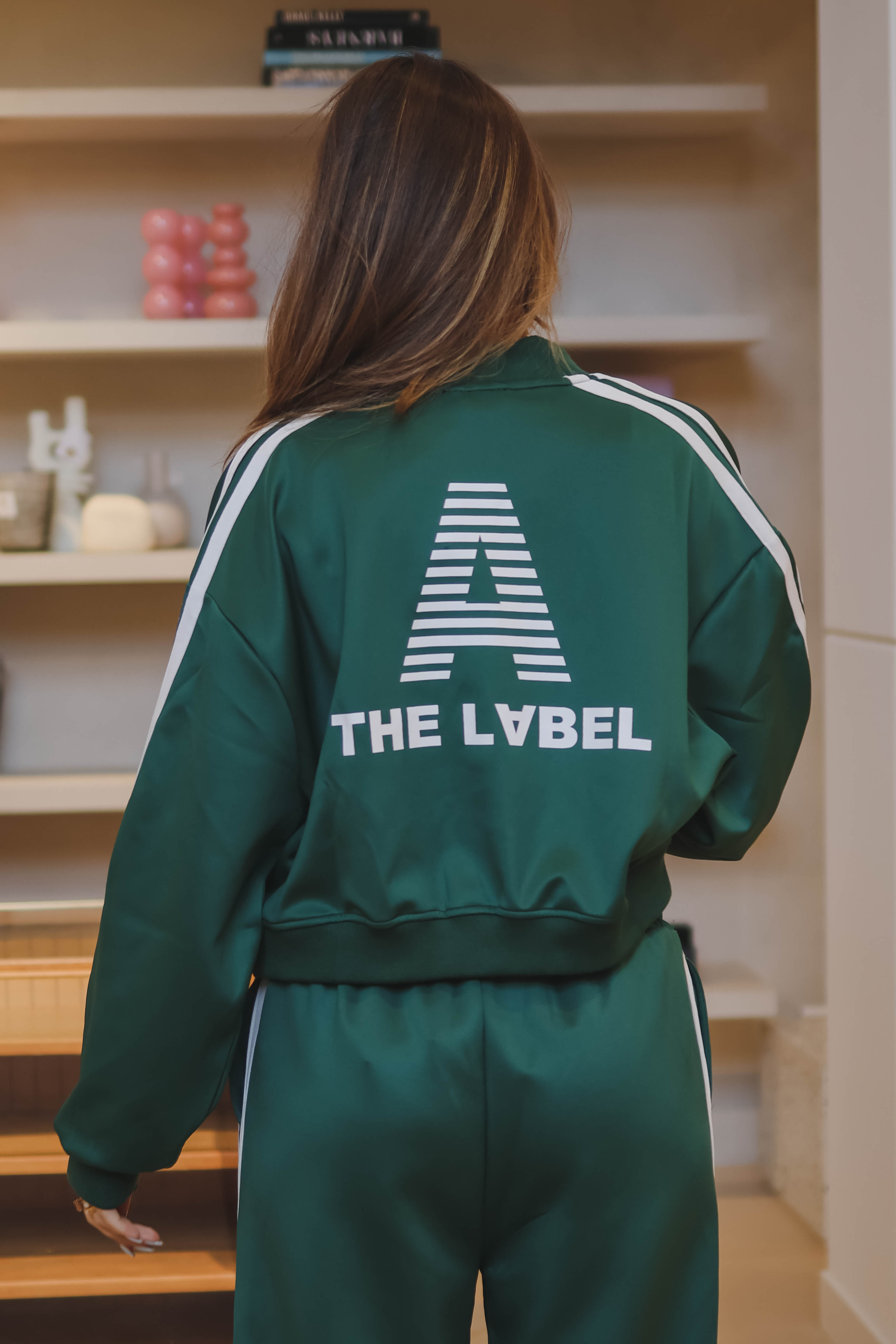 Alix the Label Dames Vest Groen 2