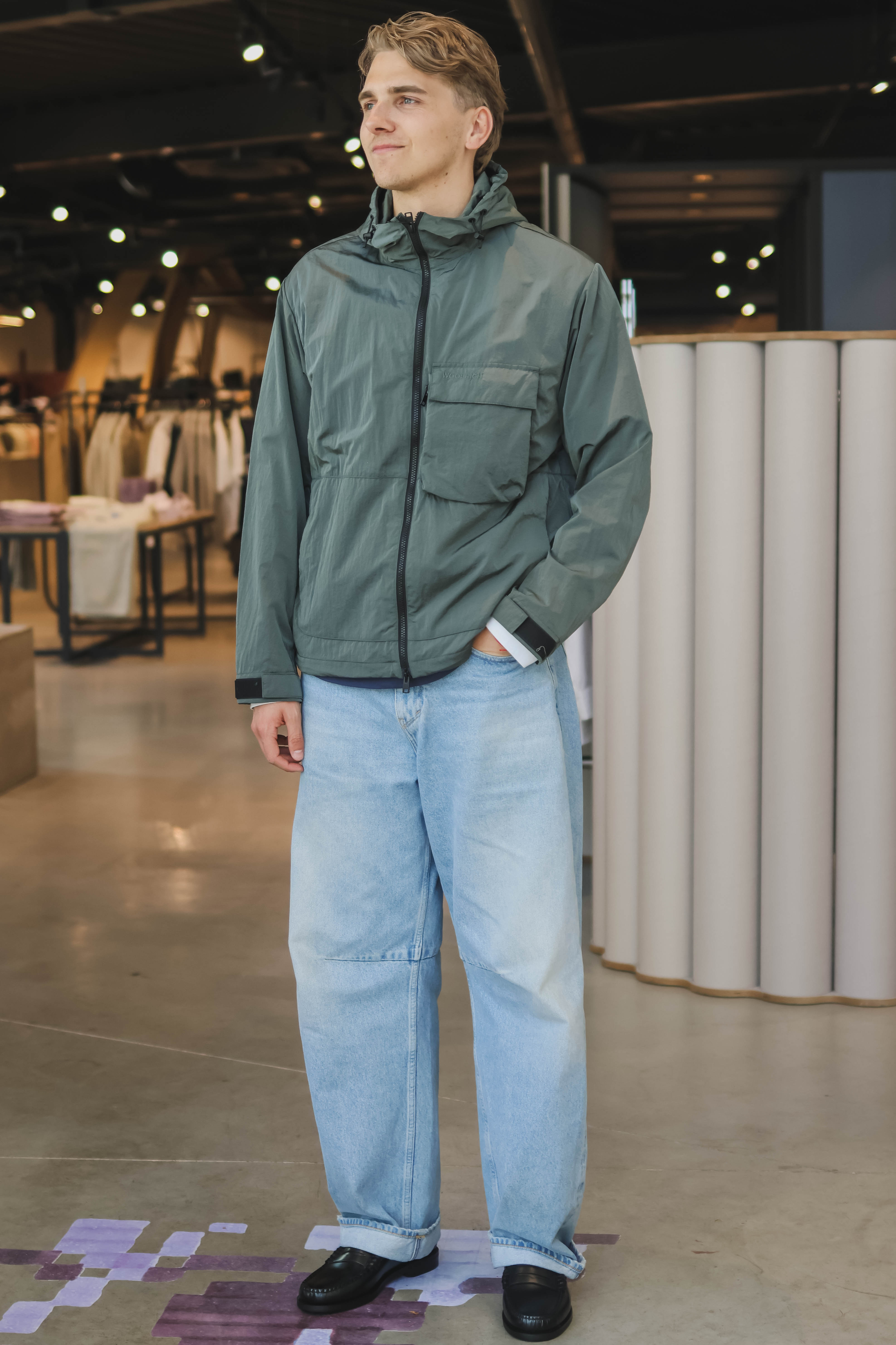 Woolrich Heren Jas Blauw 2