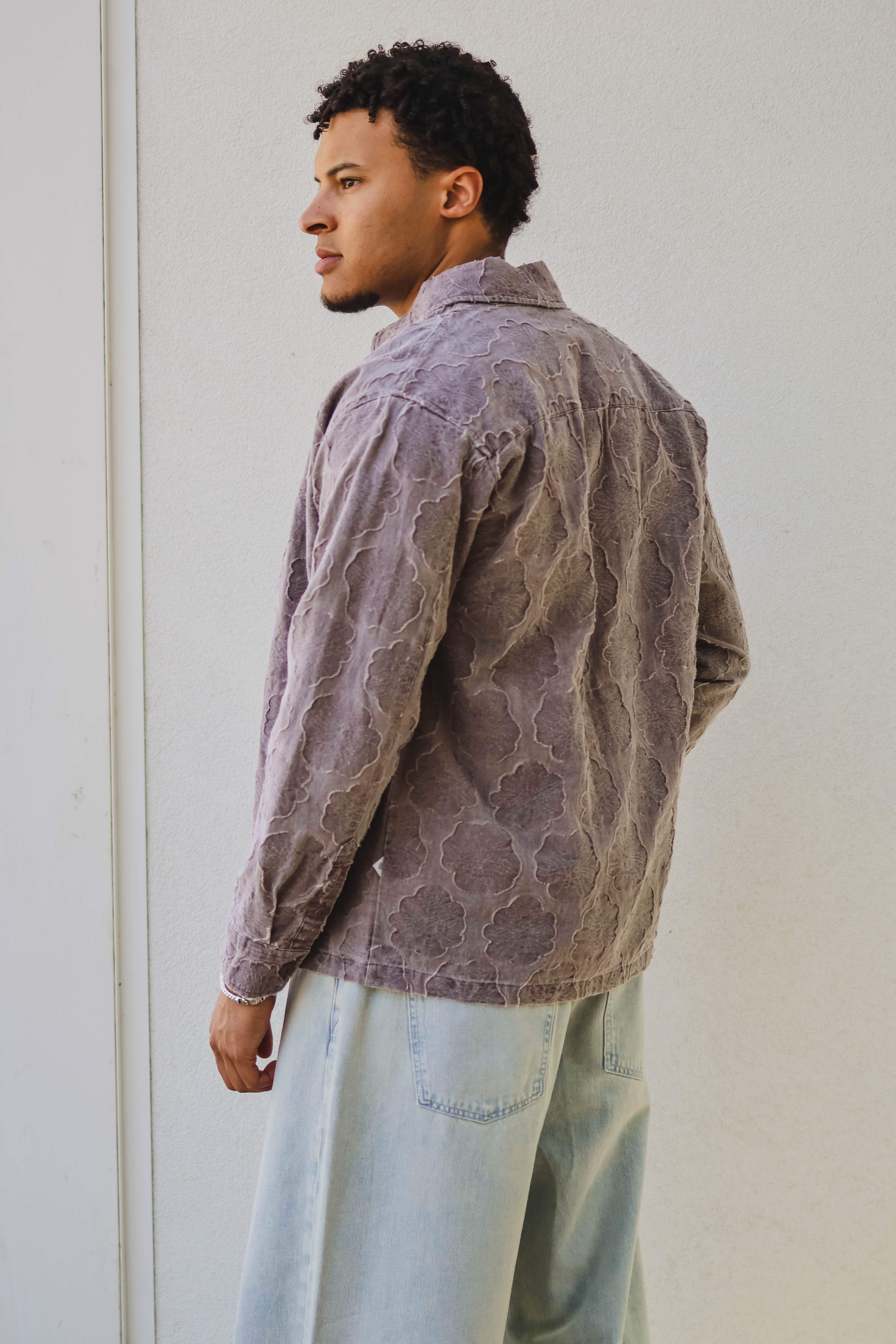 LAW OF THE SEA Heren Overshirt Rood 3