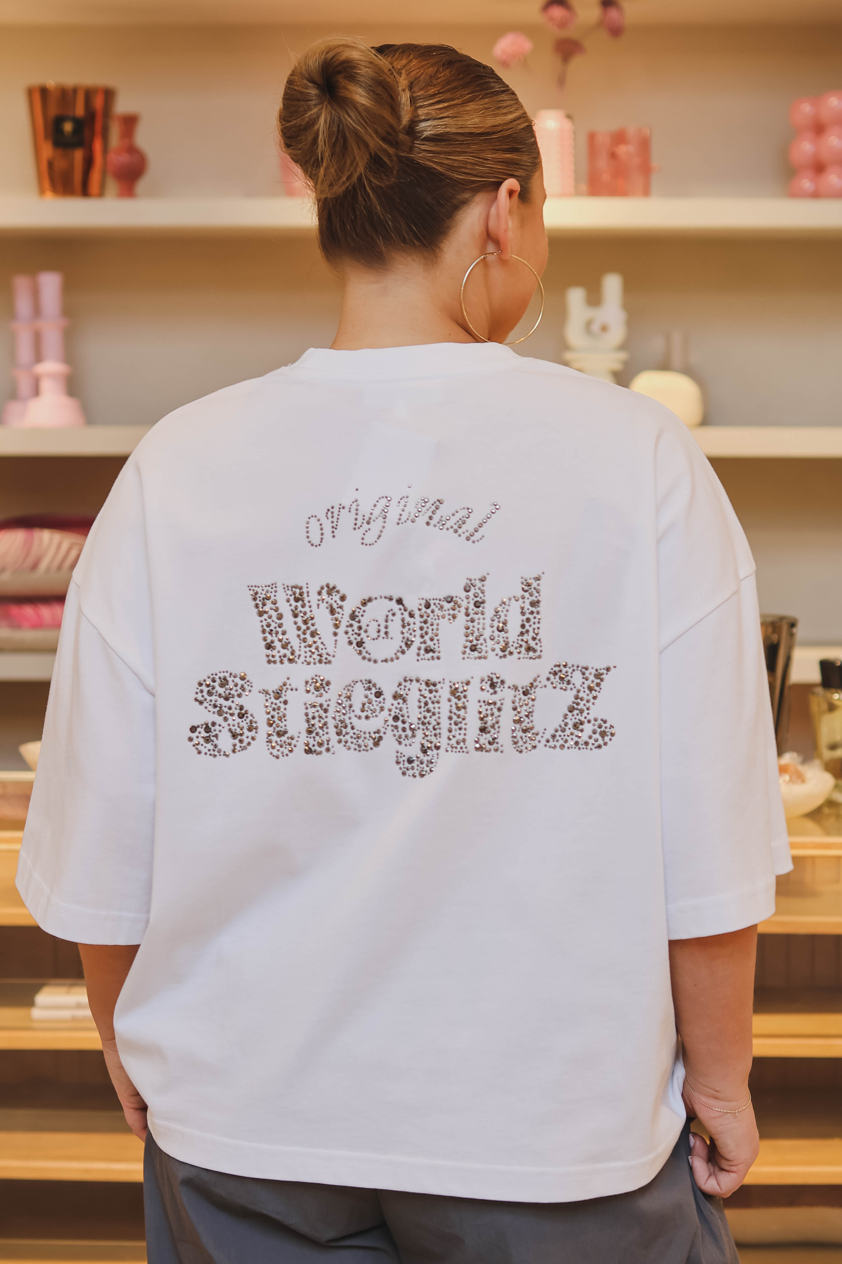 Stieglitz Dames T-shirt Wit 2