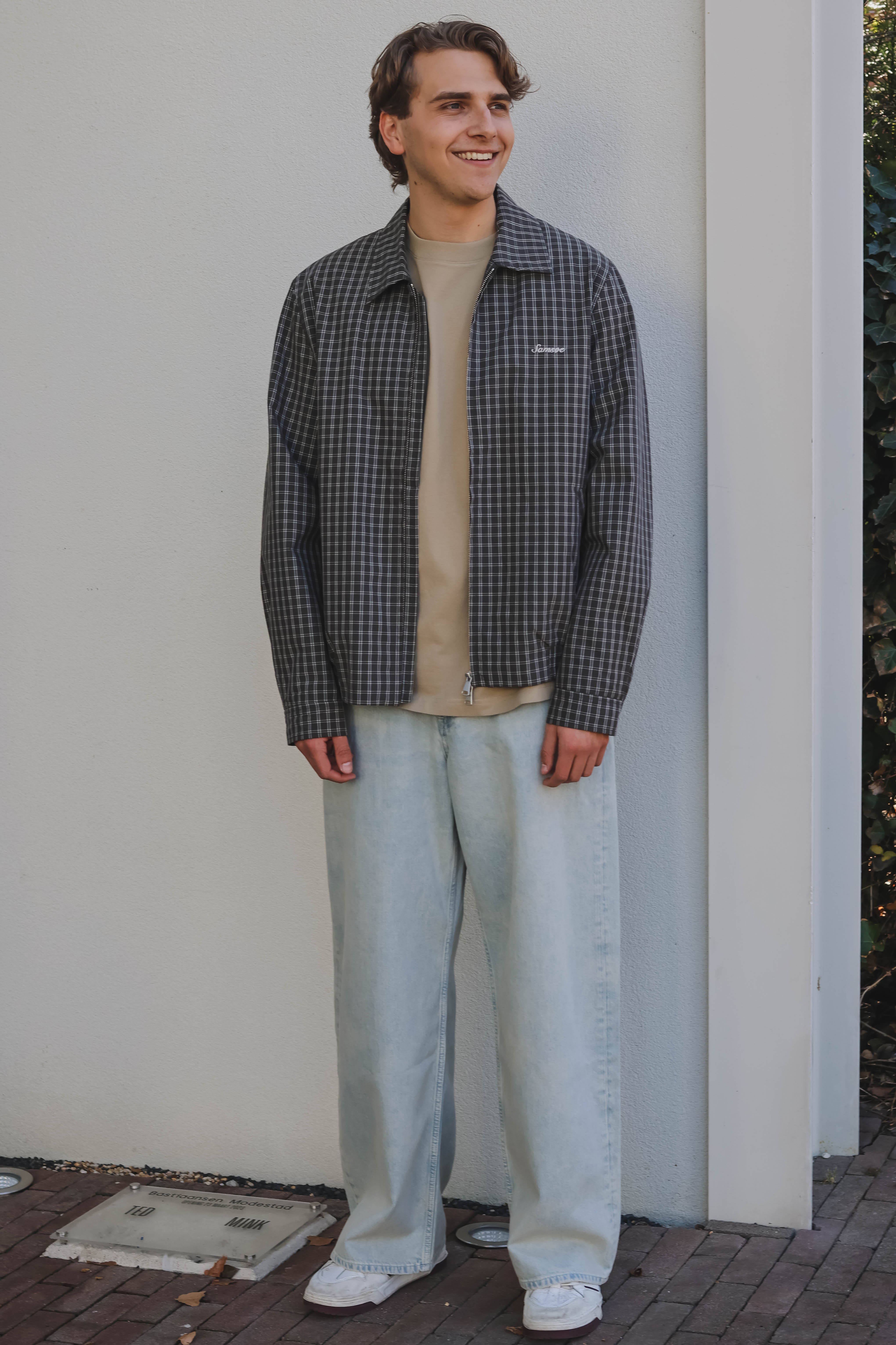 Samsoe Samsoe Heren Overshirt Bruin 2