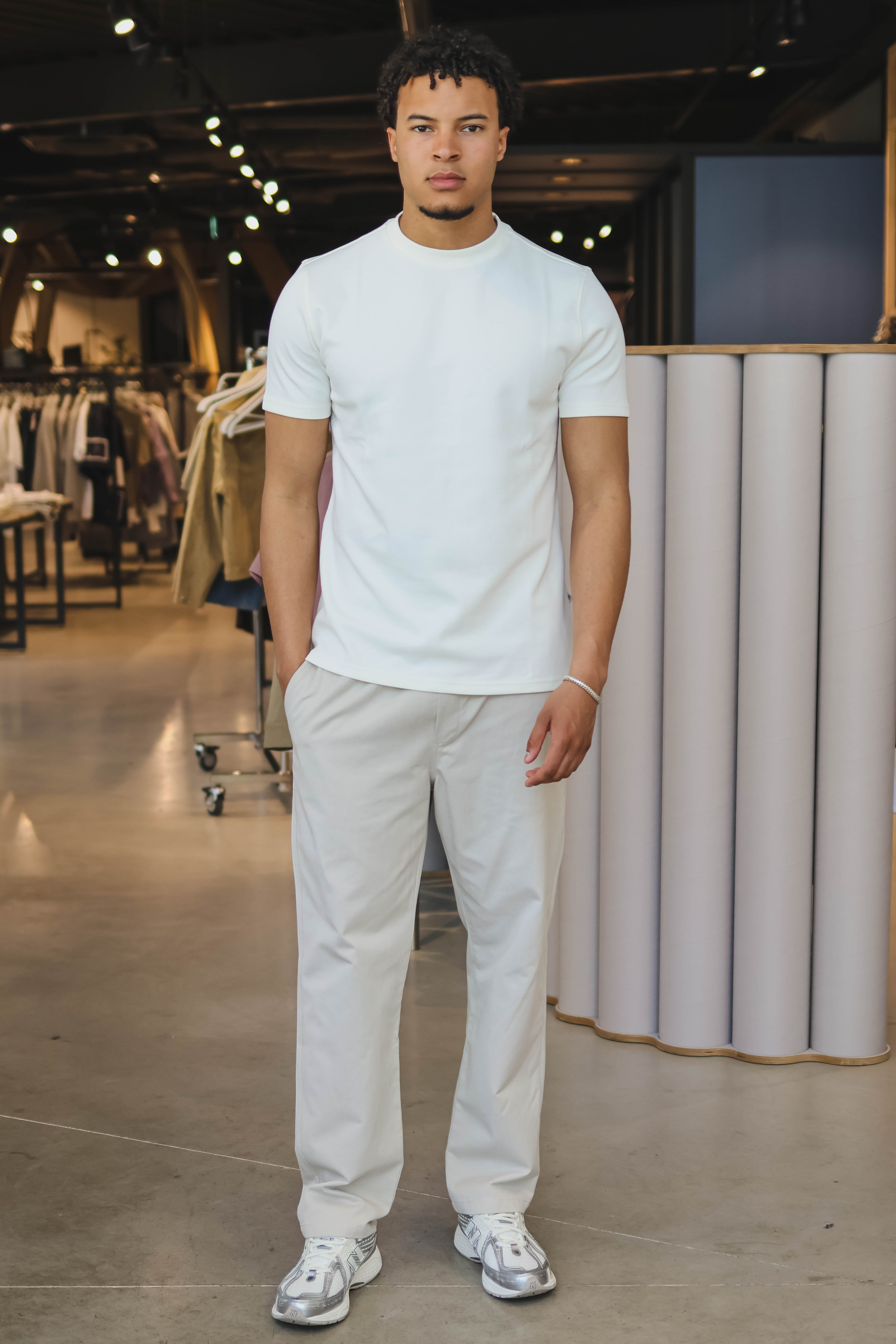 LAW OF THE SEA Heren T-shirt Beige 2