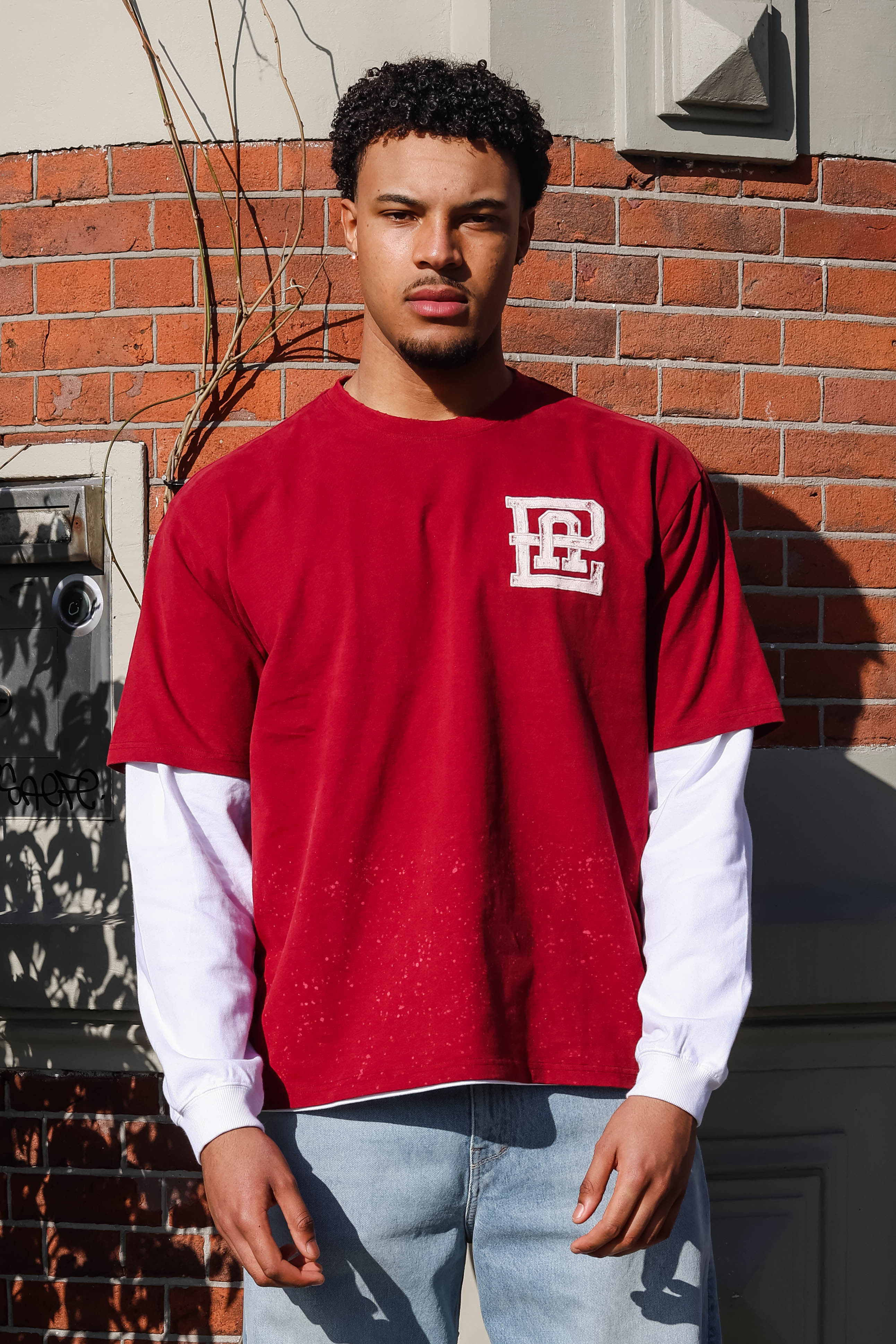 PAL Sporting Goods Heren T-shirt Rood 1