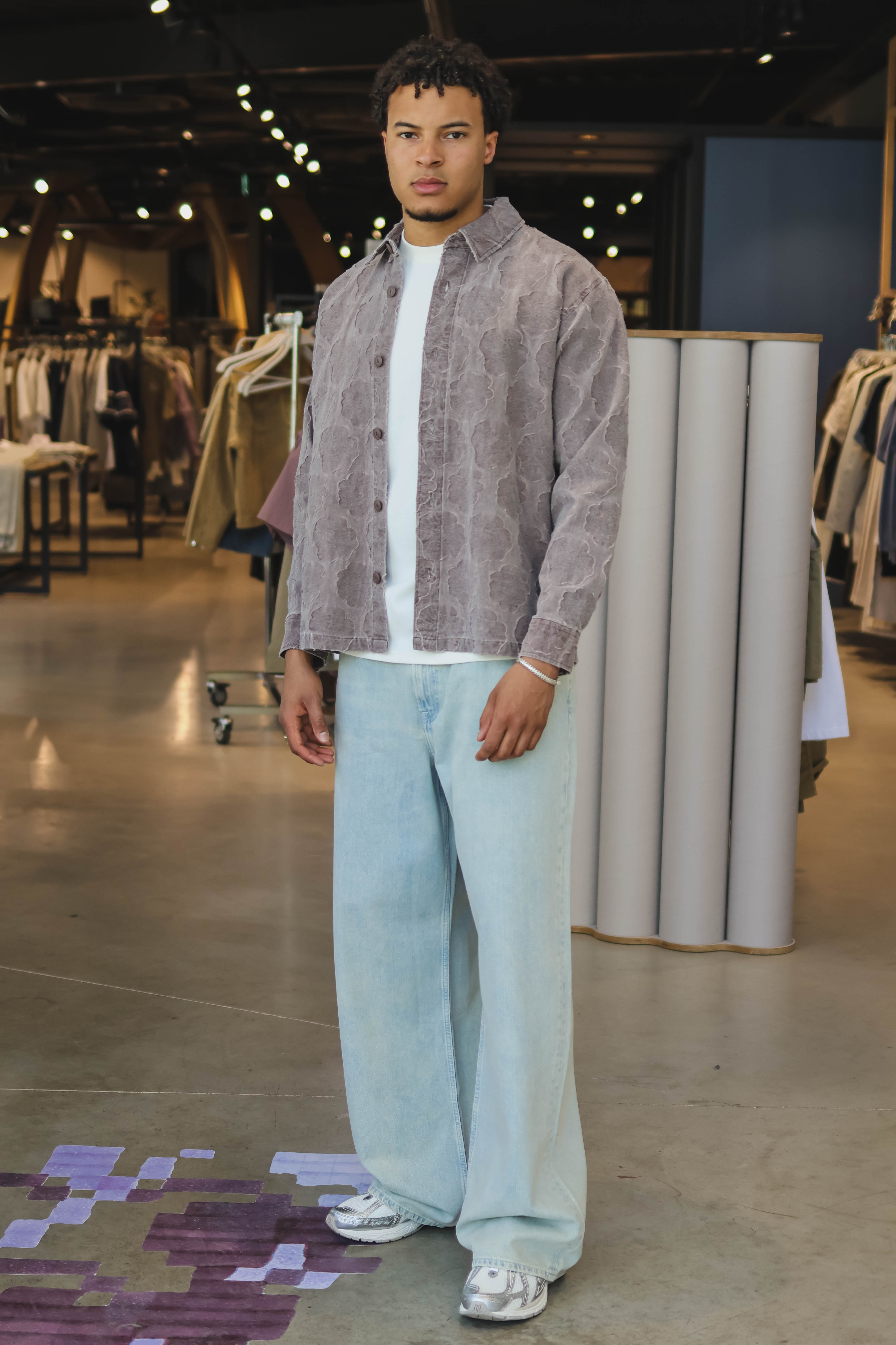 LAW OF THE SEA Heren Overshirt Rood 2