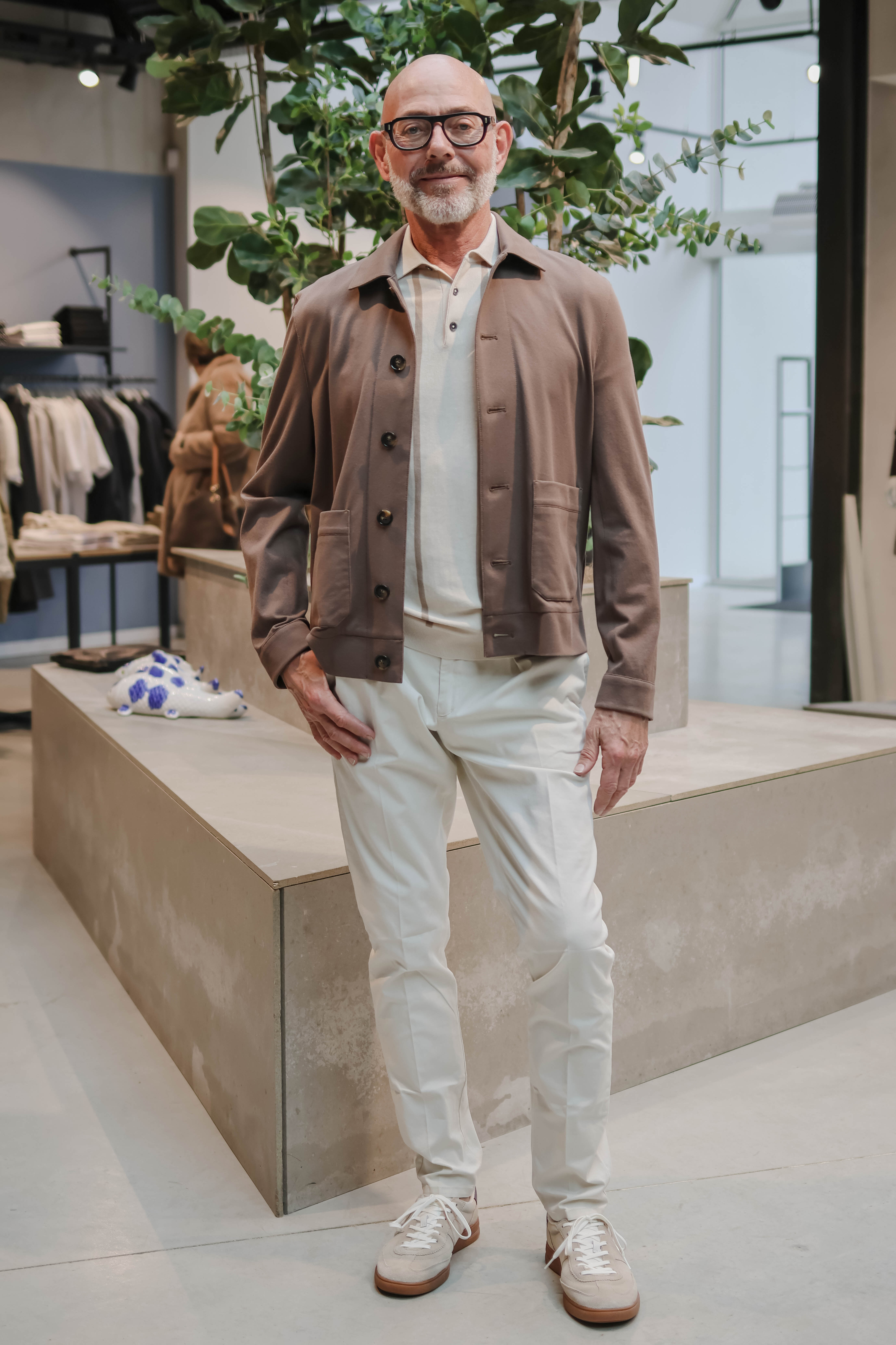 Circolo Heren Overshirt Bruin 2