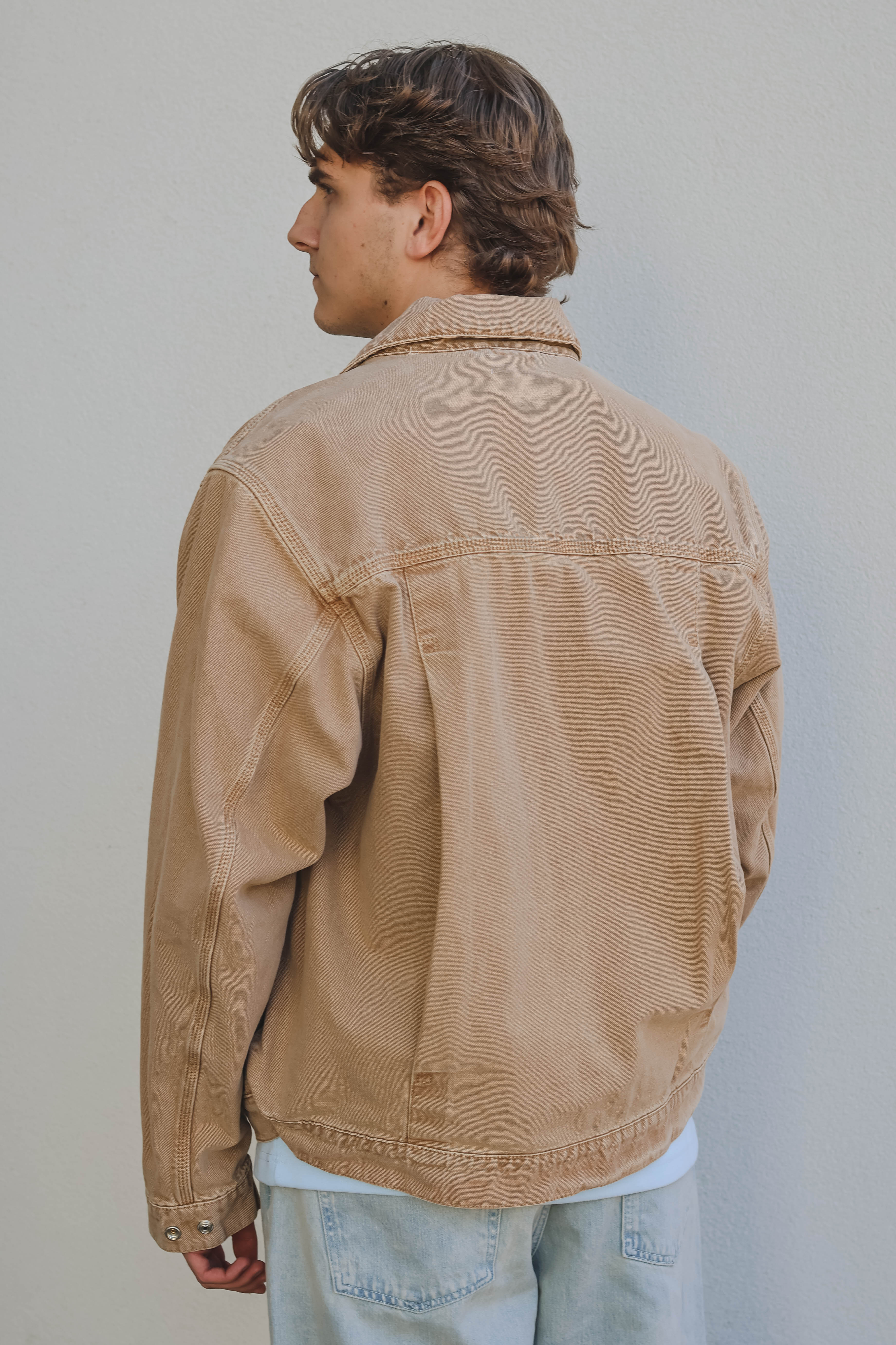OLAF Heren Overshirt Bruin 2