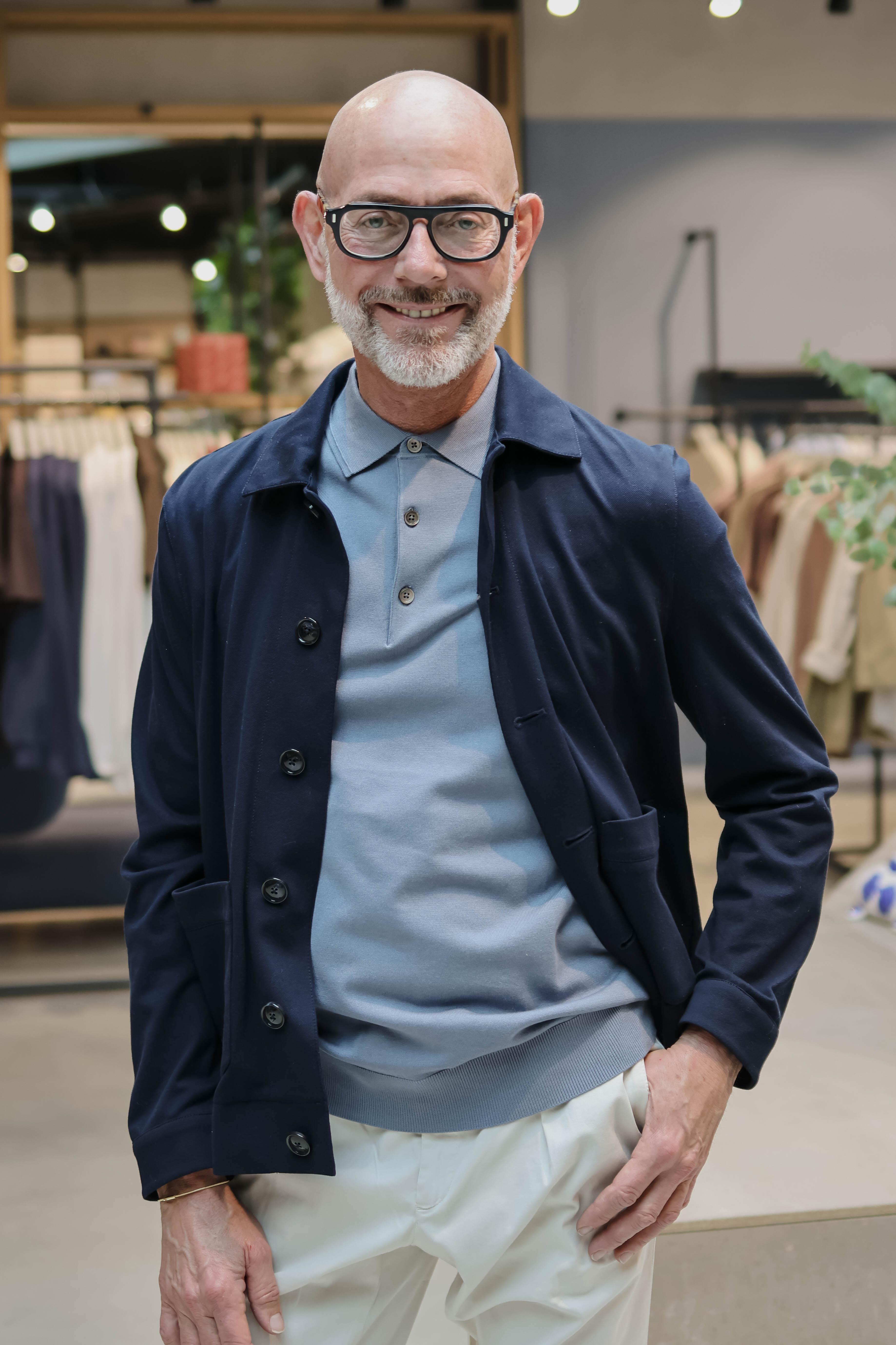 Circolo Heren Overshirt Blauw 1