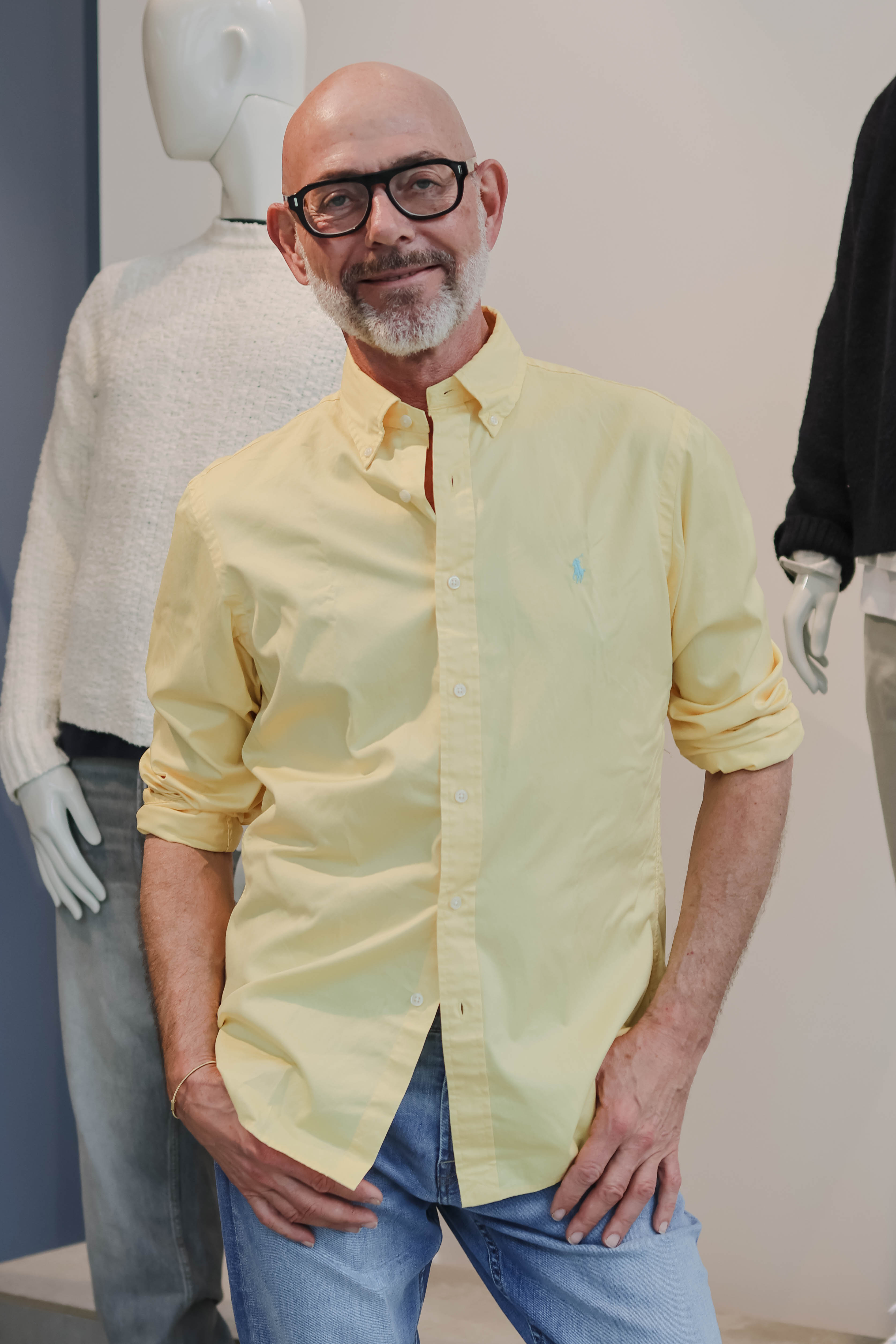 Ralph Lauren Heren Overhemd Lange Mouw Geel 1