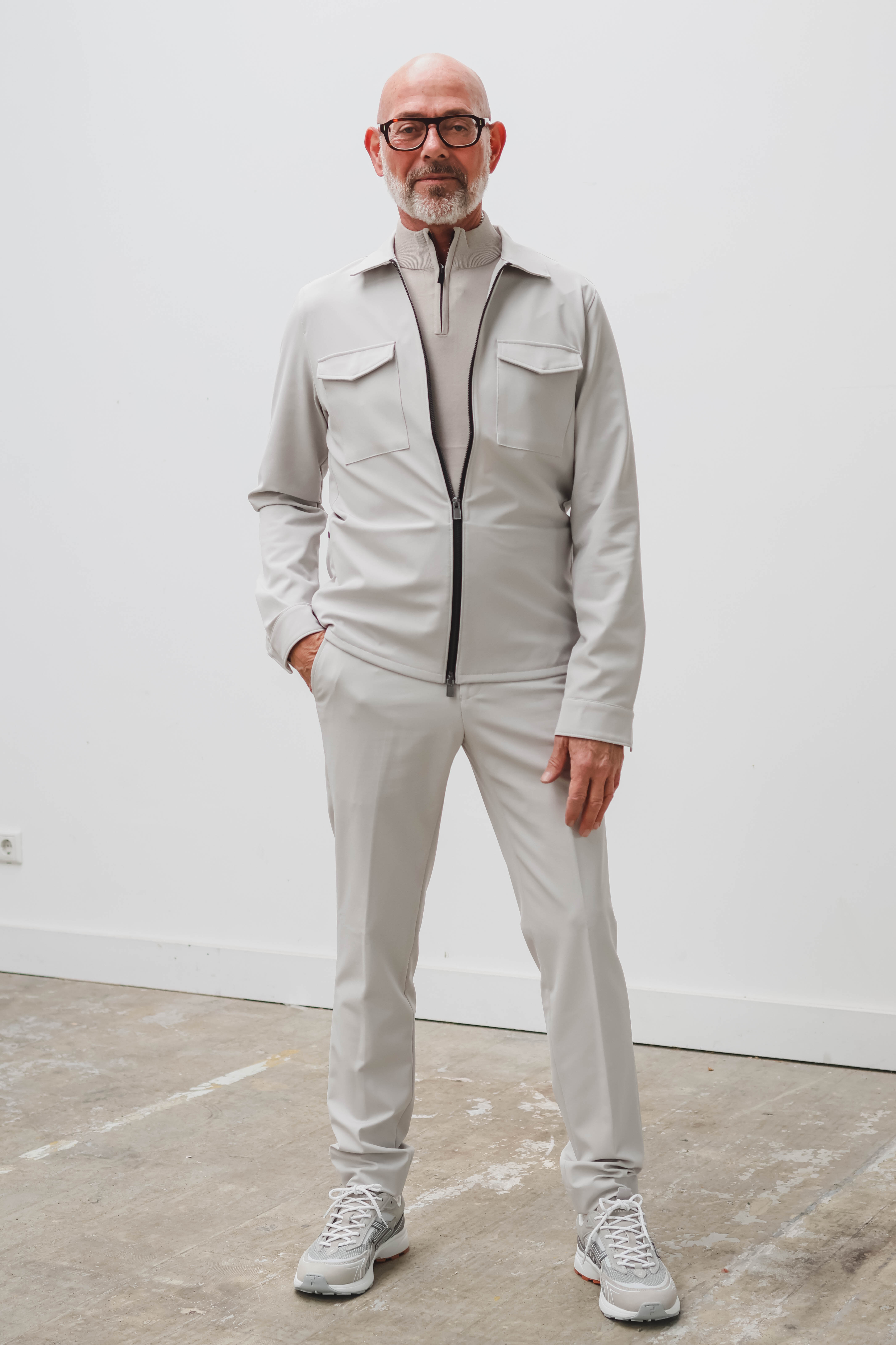 Born With Appetite Heren Overshirt Beige 2