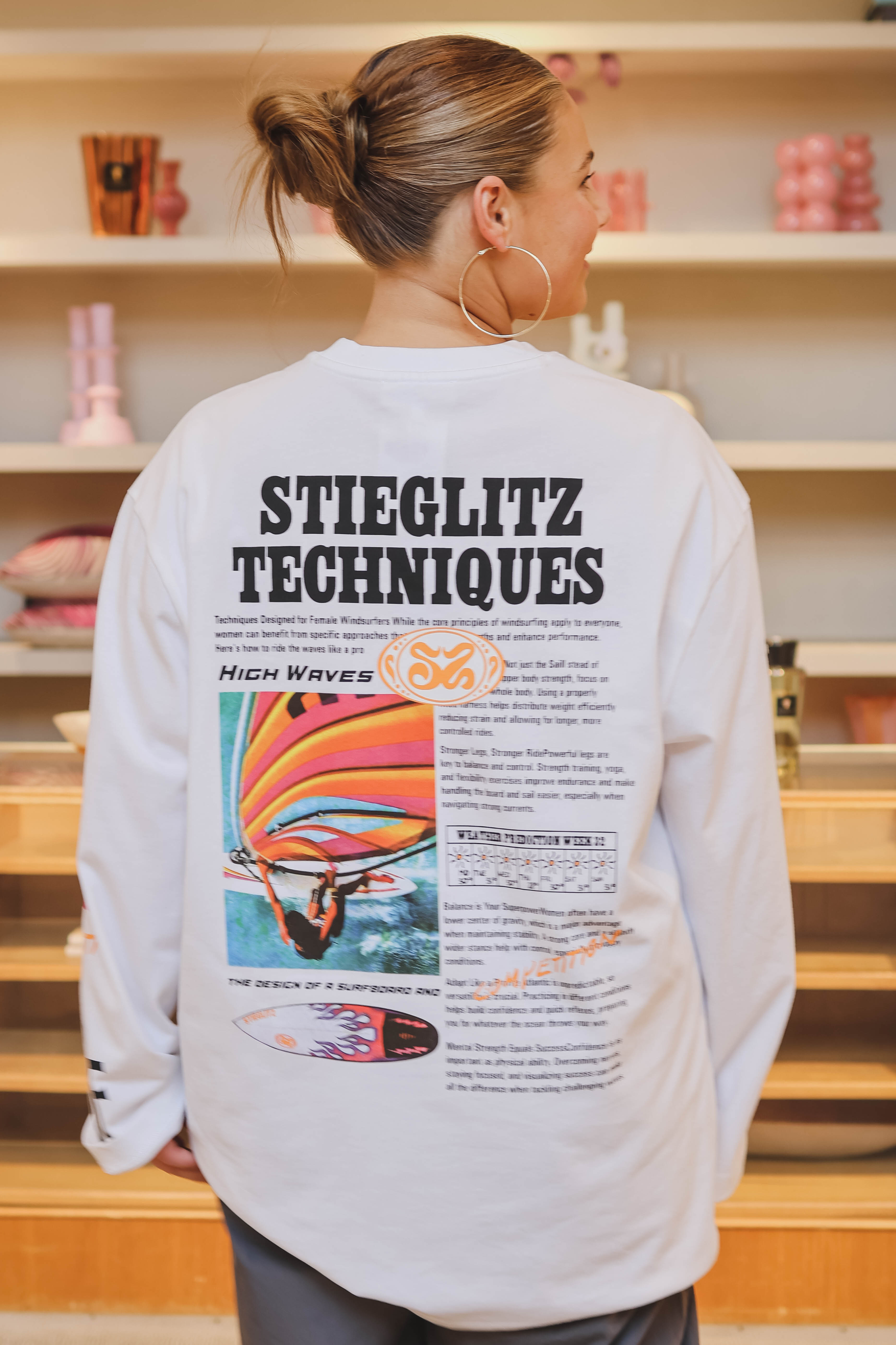 Stieglitz Dames T-shirt Wit 2