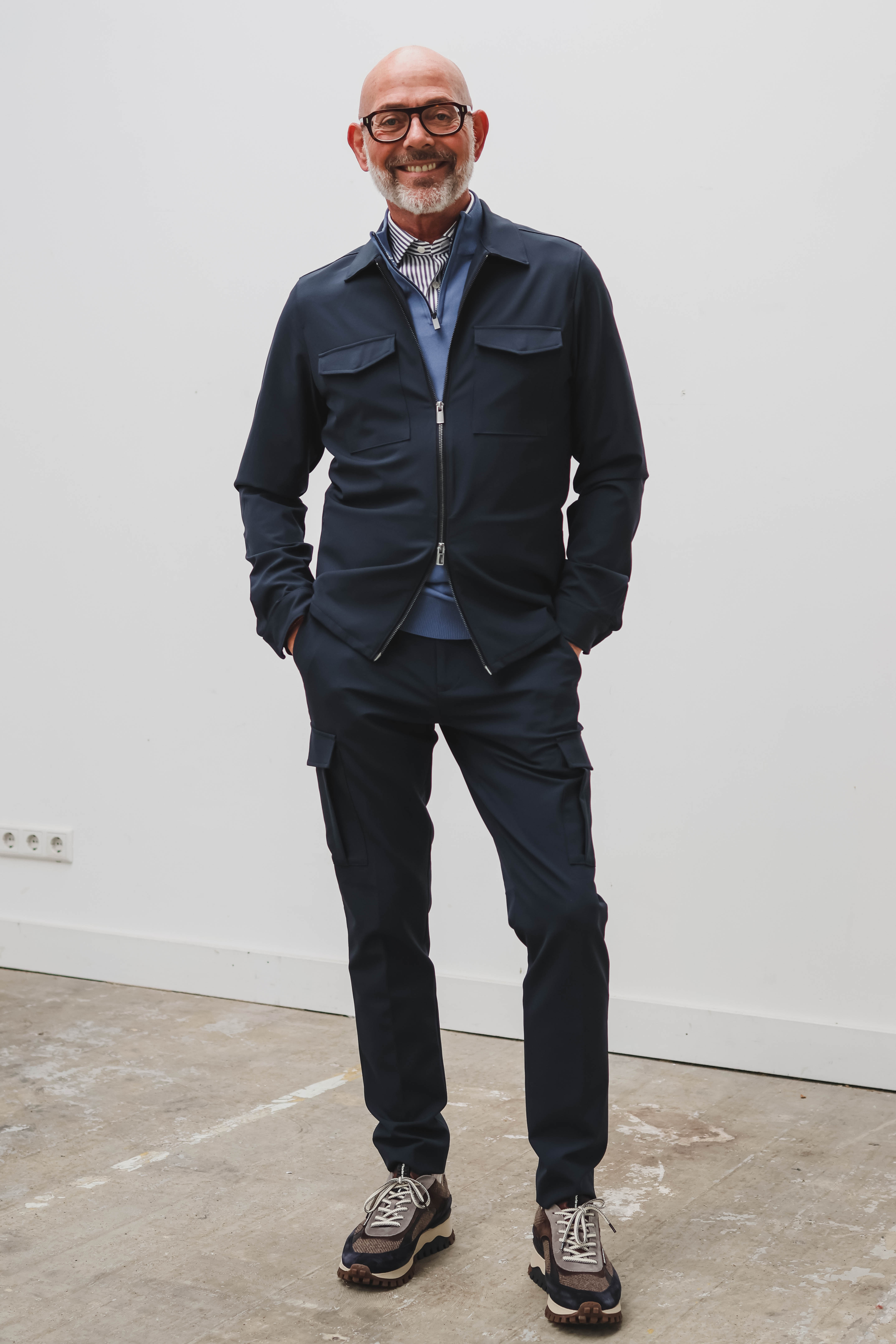 Born With Appetite Heren Overshirt Blauw 2