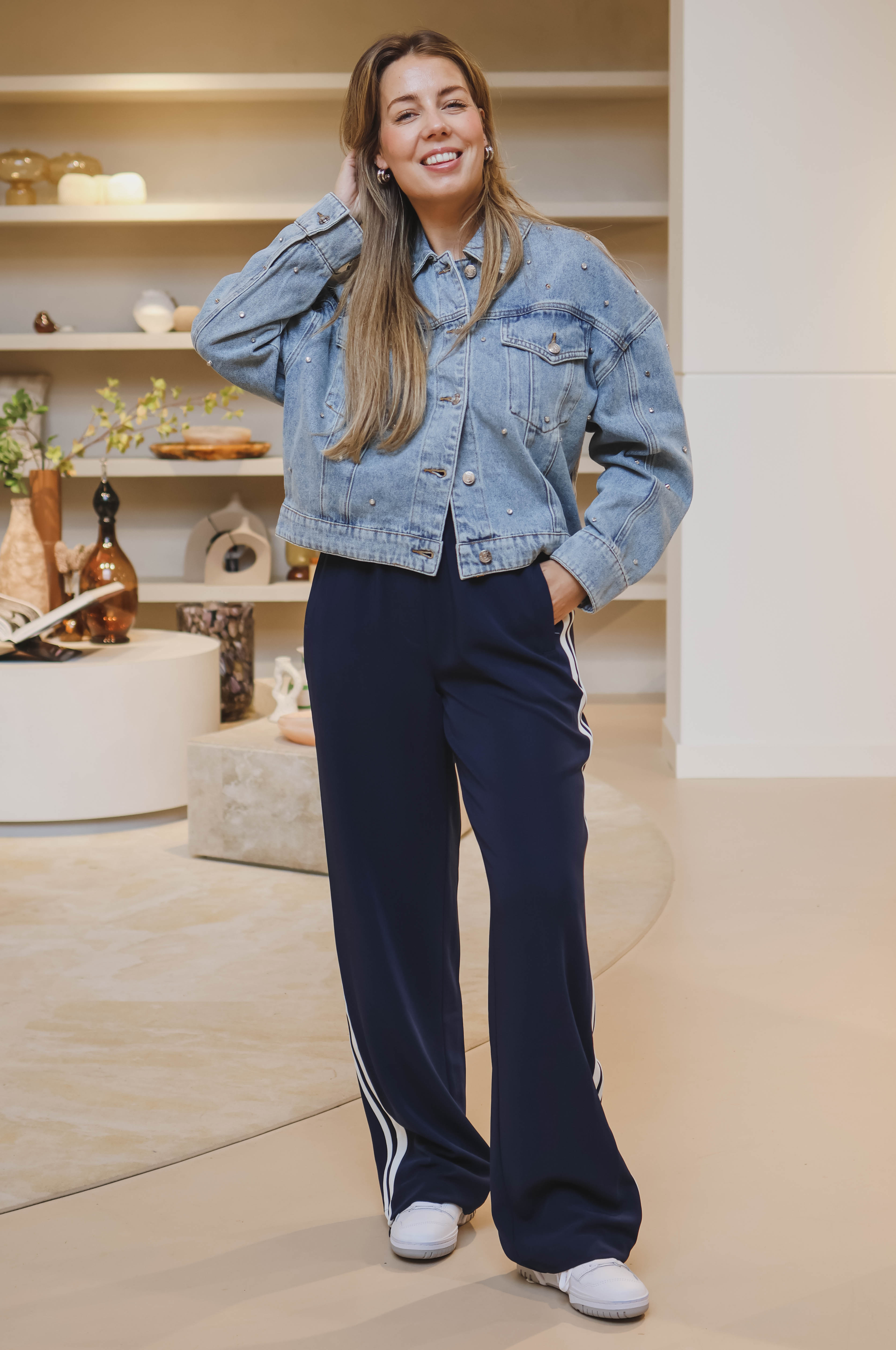 Catwalk Junkie Dames Broek Blauw 2