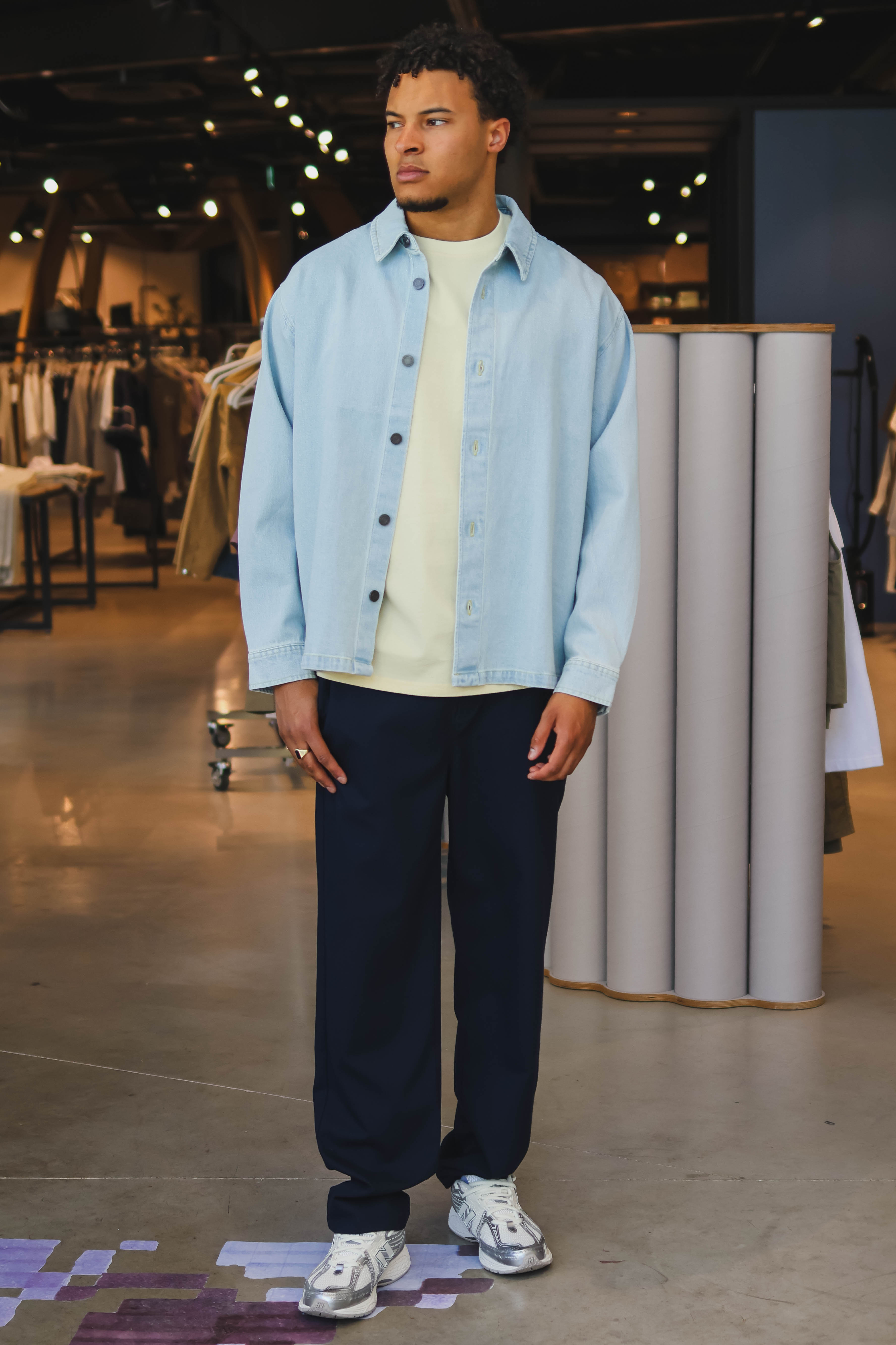 LAW OF THE SEA Heren Broek Blauw 2