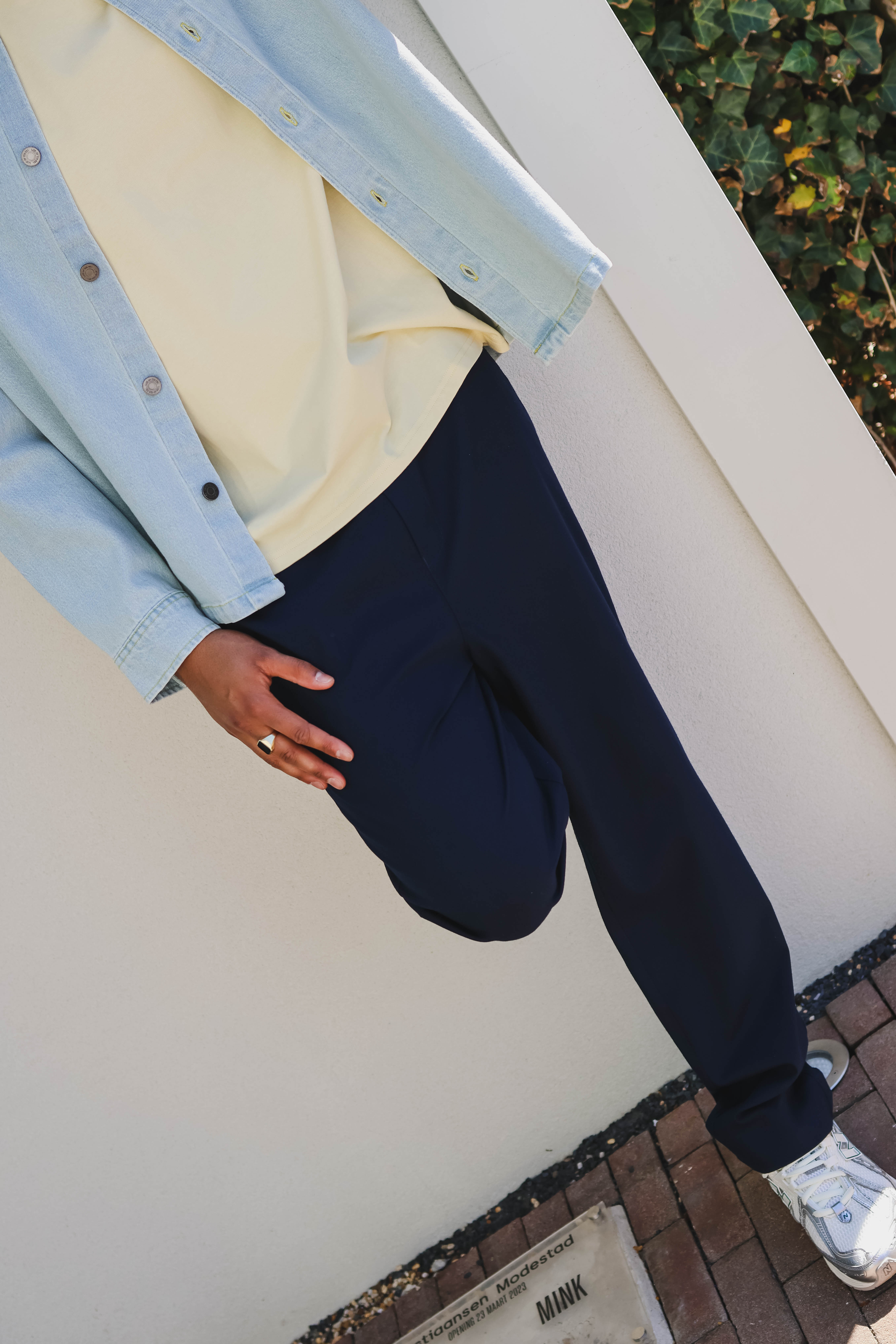 LAW OF THE SEA Heren Broek Blauw 3