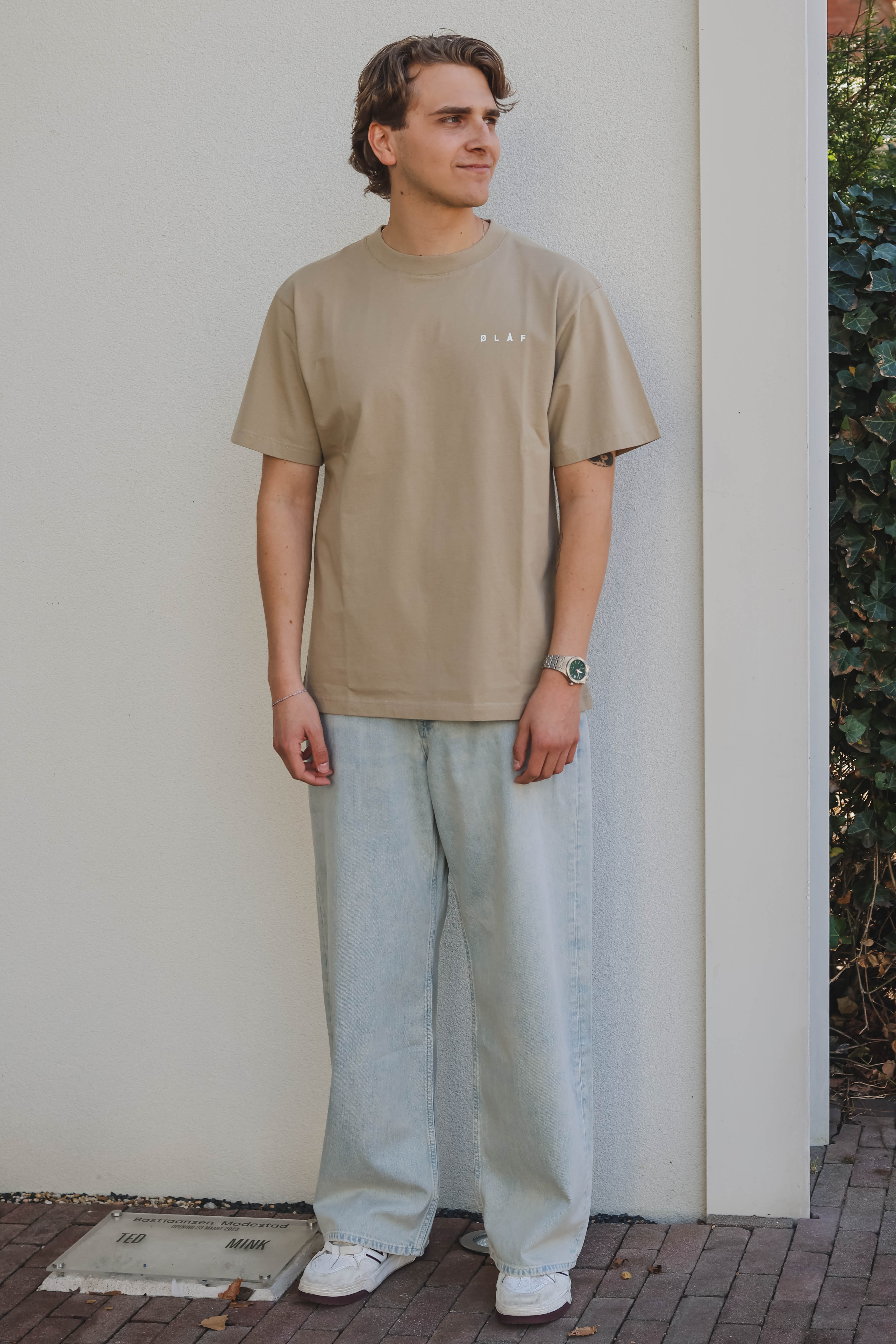 OLAF Heren T-shirt Groen 3